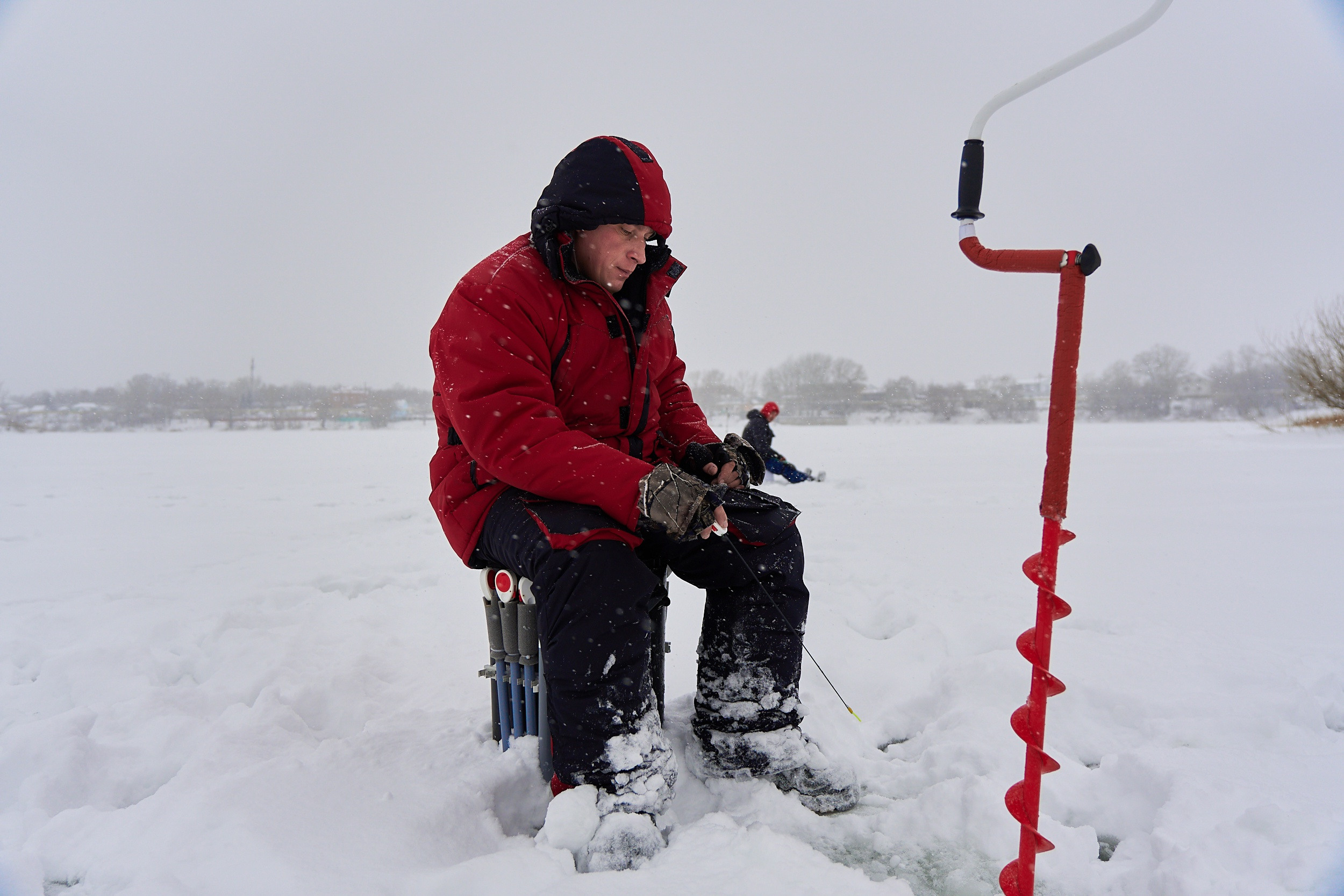 Зимний кубок СДС по рыбной ловле. Семейный фотограф Владимир Просвиркин. г. Самара