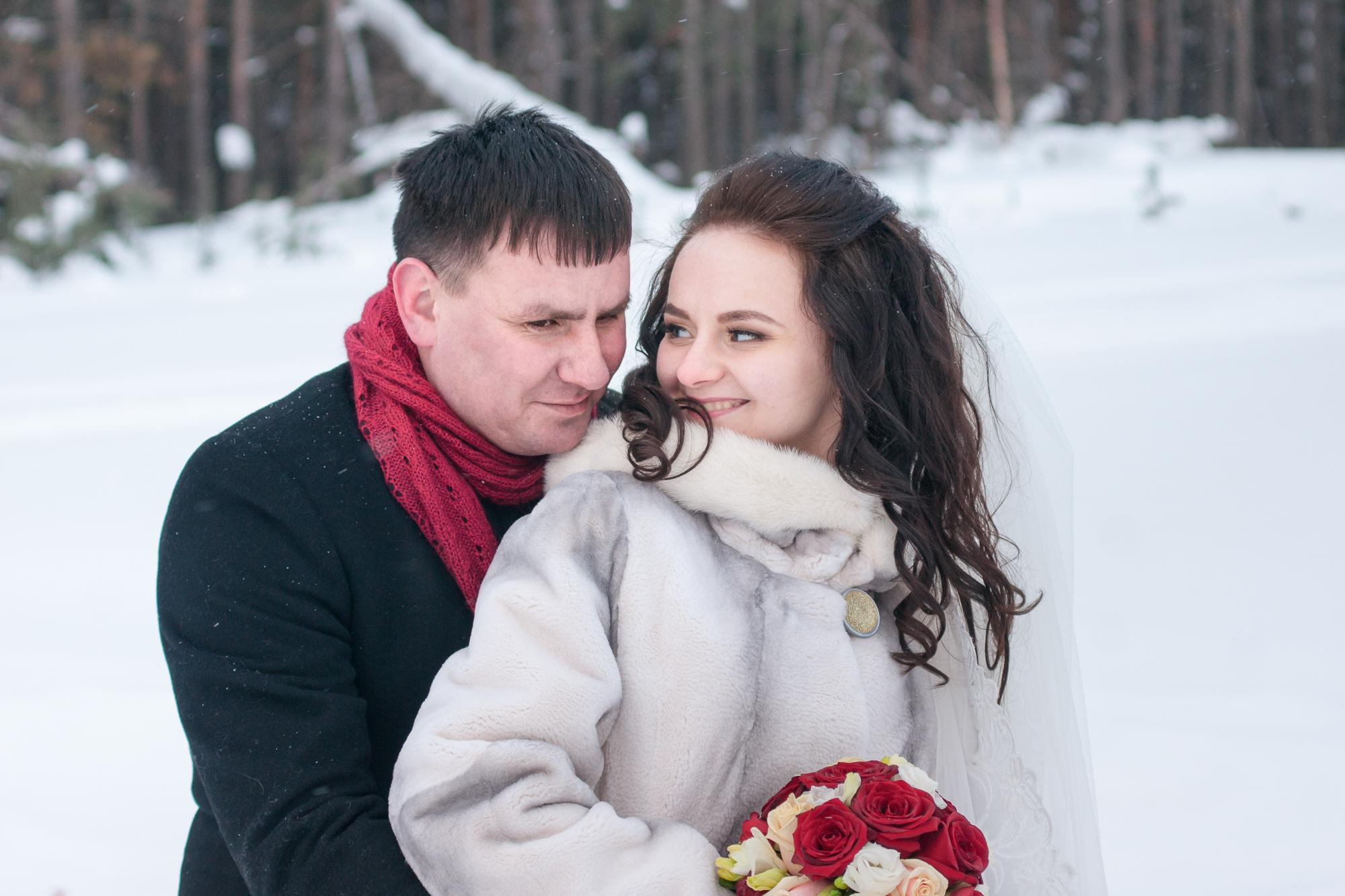 Зимняя свадьба. Семейный фотограф Владимир Просвиркин. г. Самара