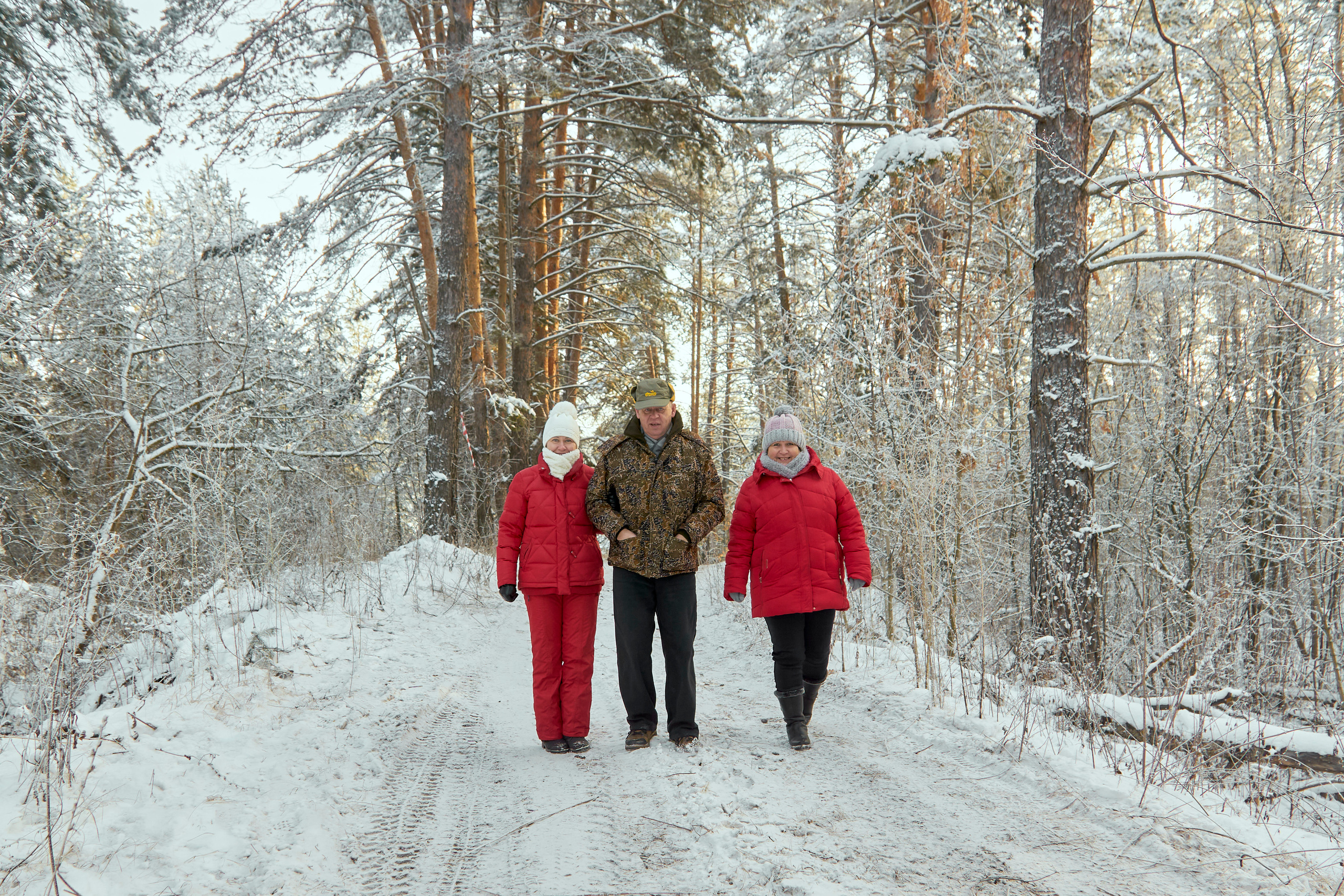 Зимний лес. Семейный фотограф Владимир Просвиркин. г. Самара
