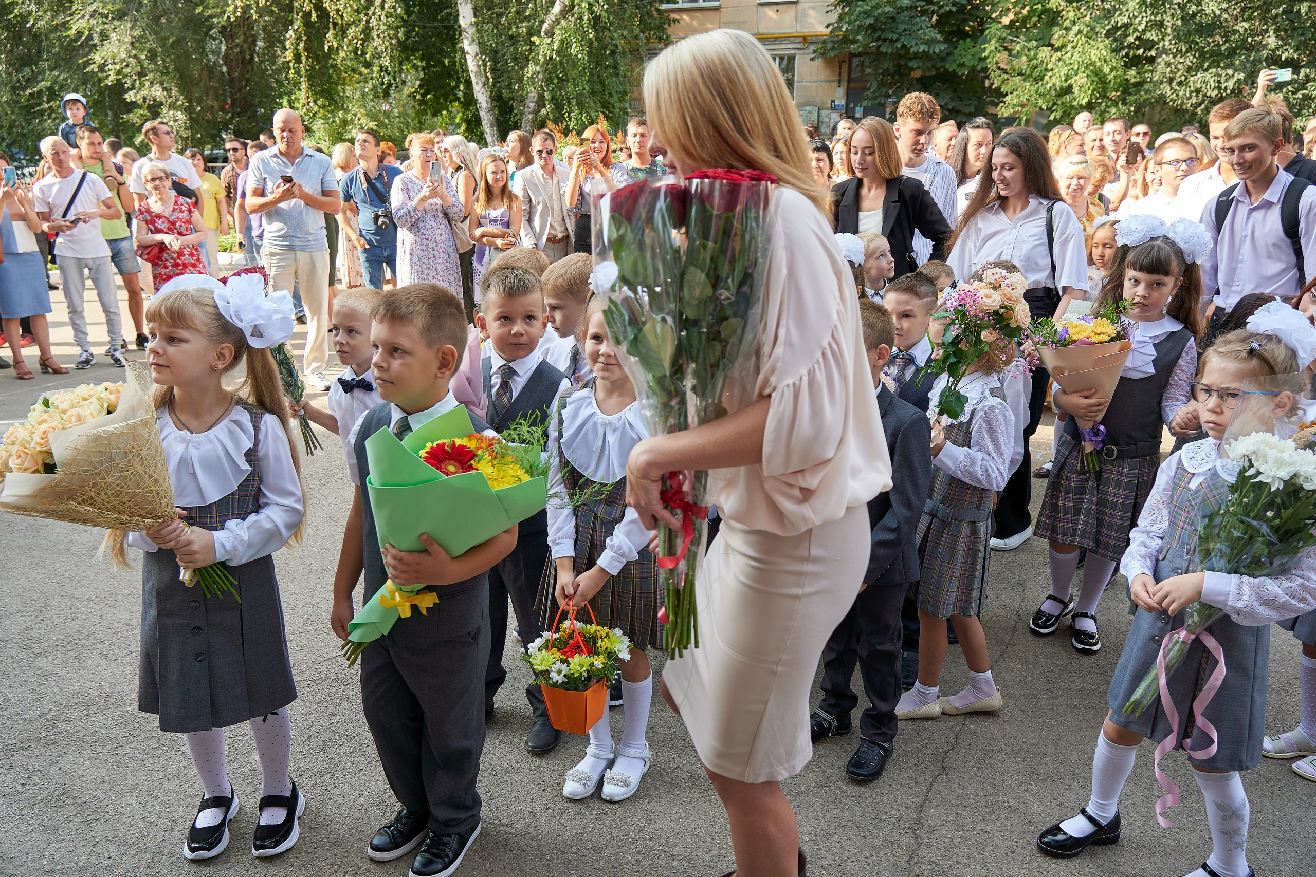 1 Сентября. Семейный фотограф Владимир Просвиркин. г. Самара