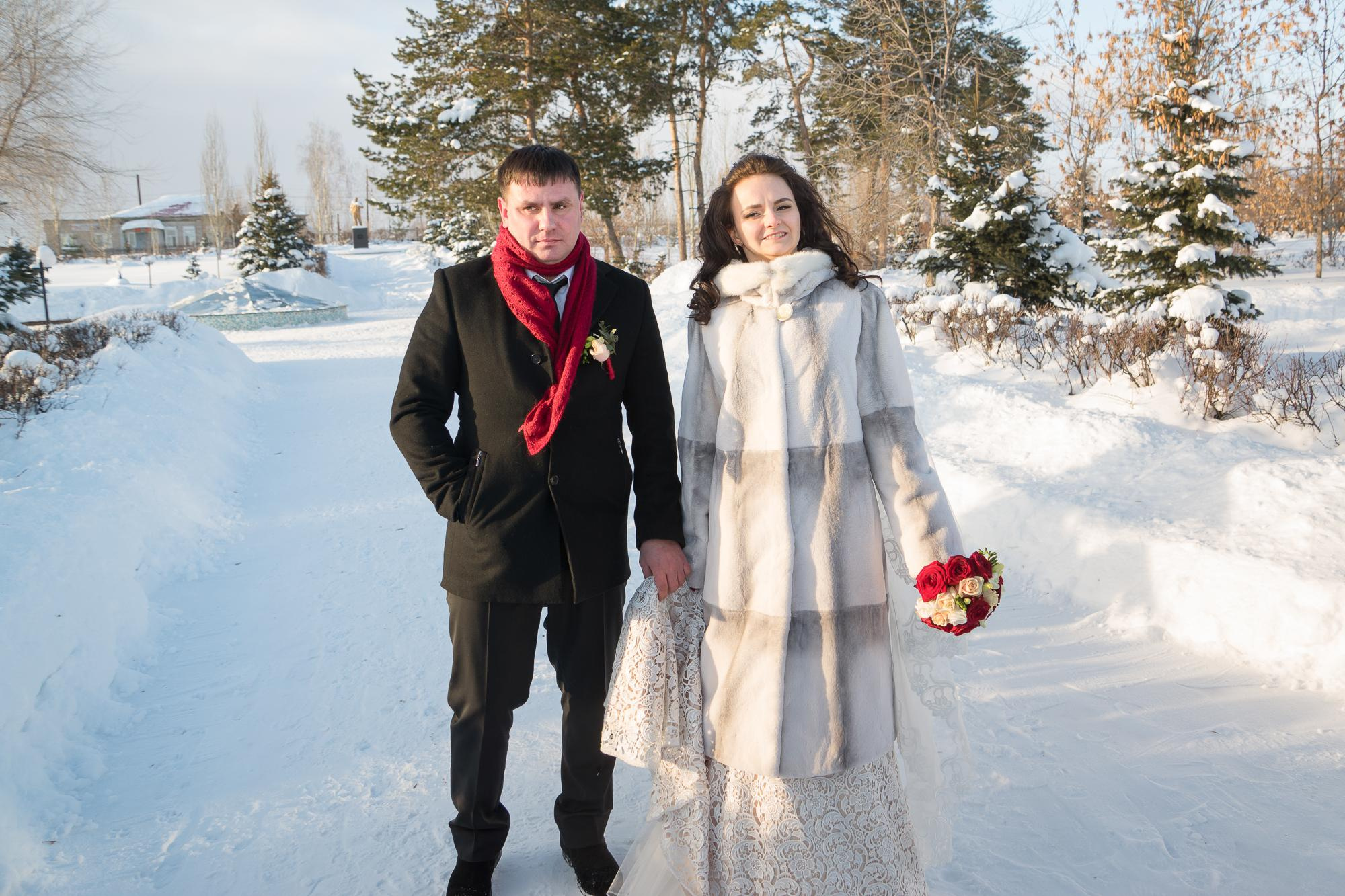 Зимняя свадьба. Семейный фотограф Владимир Просвиркин. г. Самара