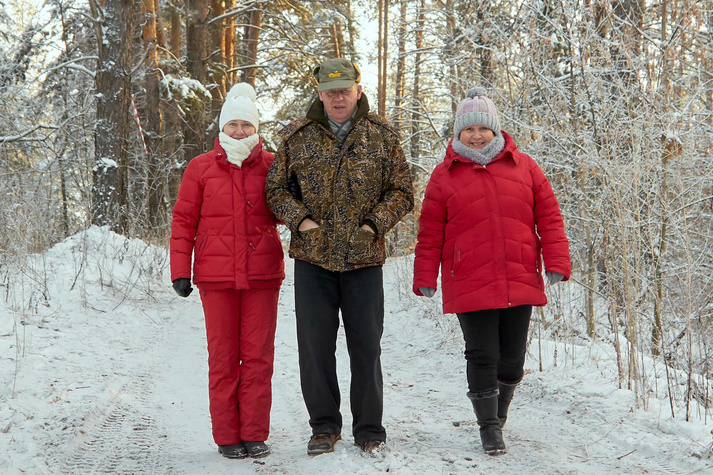 Зимний лес. Семейный фотограф Владимир Просвиркин. г. Самара
