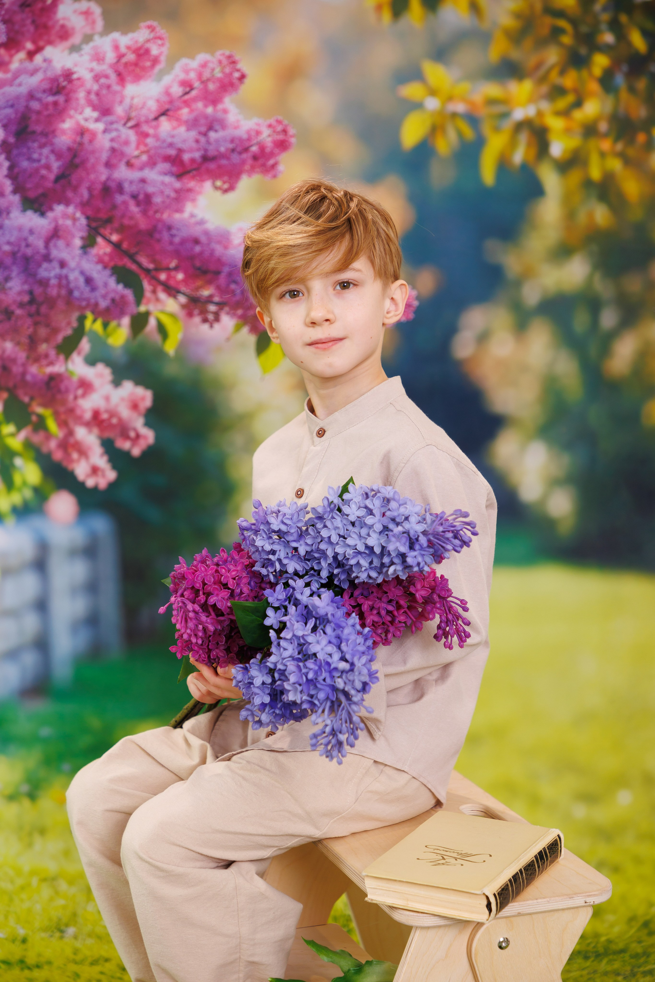 Сирень. Детская фотостудия Москва