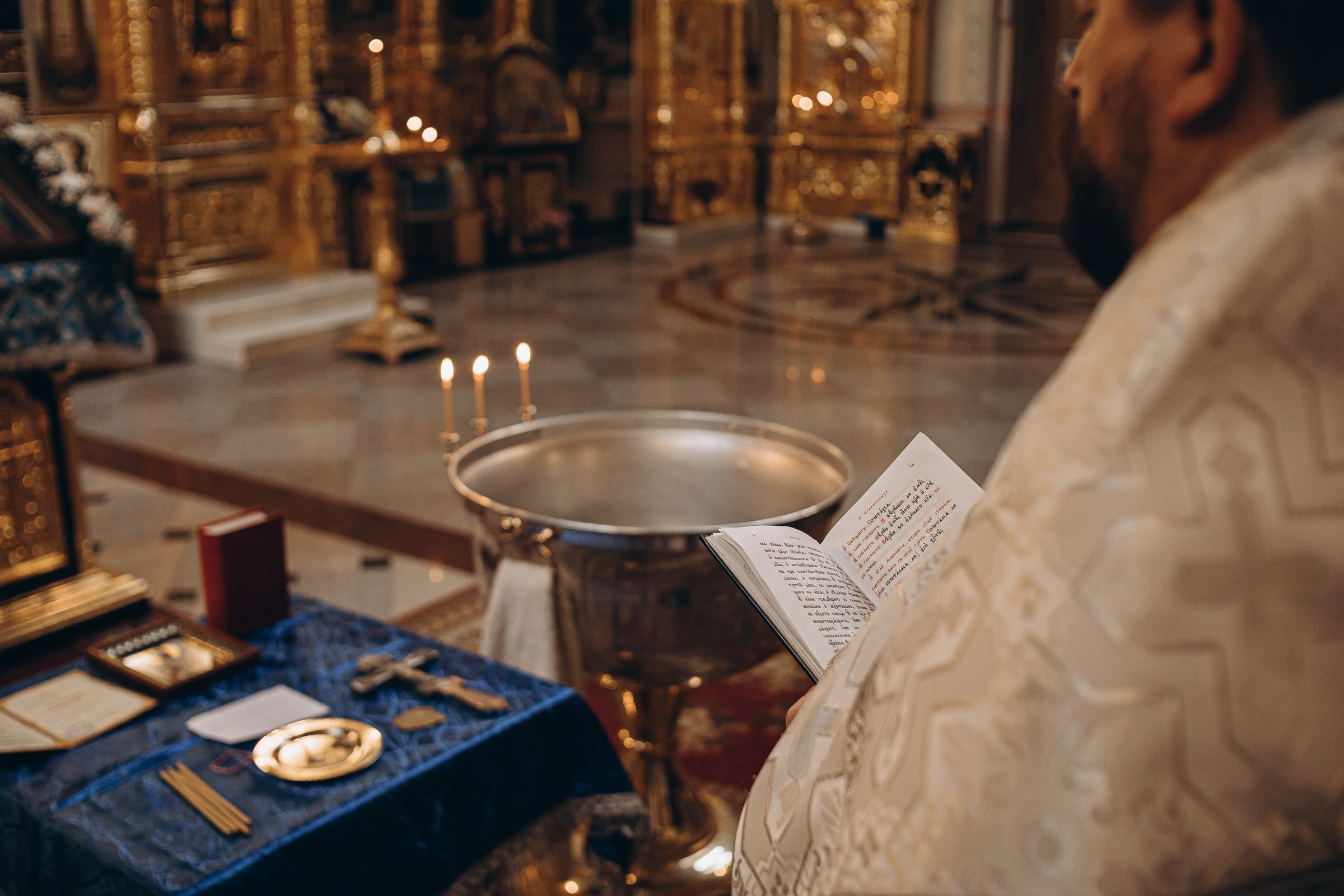 Крещение Виолетты. Семейный фотограф в Волгодонске Краченцева Анна