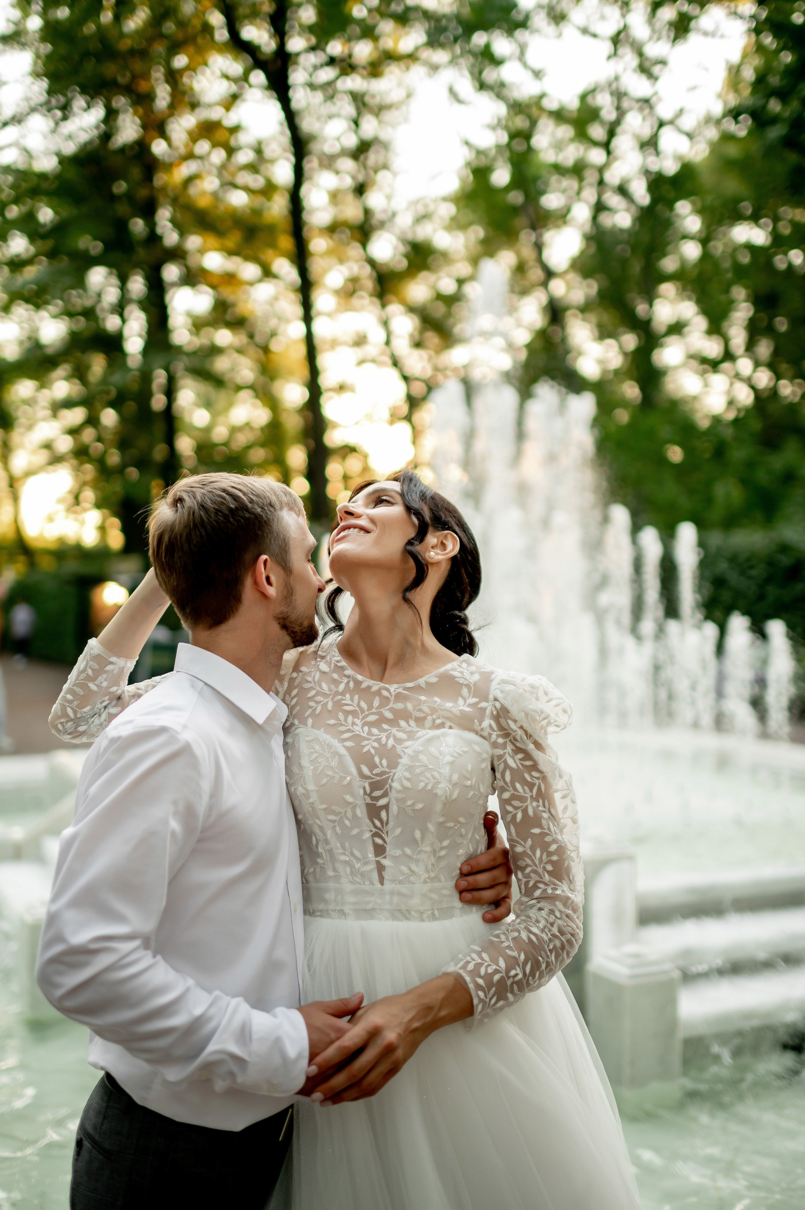 Кирилл и Анжела (круассаны, кофе и фотосессия в Летнем саду). Портретный, семейный и свадебный фотограф в Санкт-Петербурге и в Пушкине Ширяев Денис