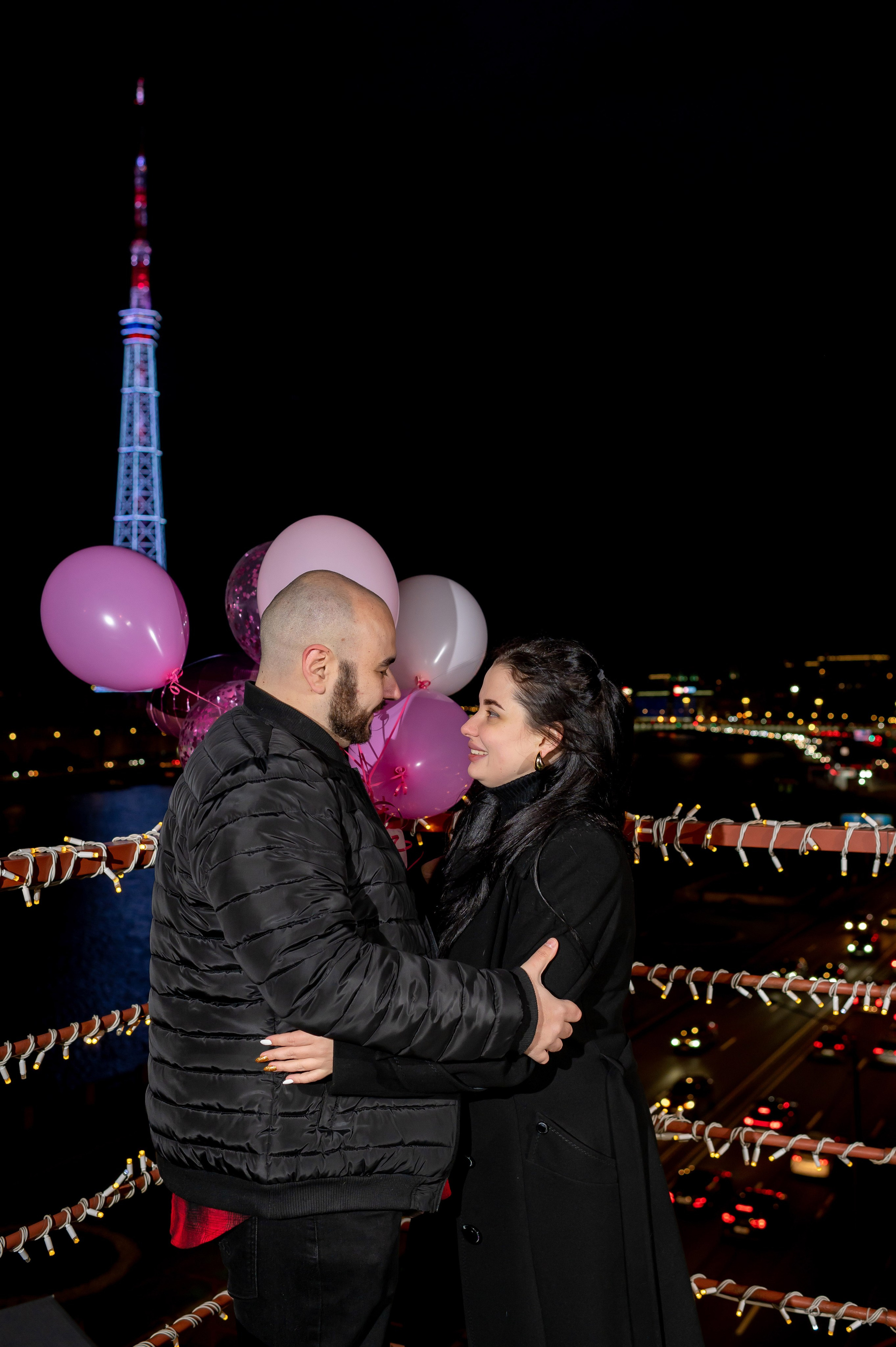 Гендер-пати на крыше Питера. Портретный, семейный и свадебный фотограф в Санкт-Петербурге и в Пушкине Ширяев Денис