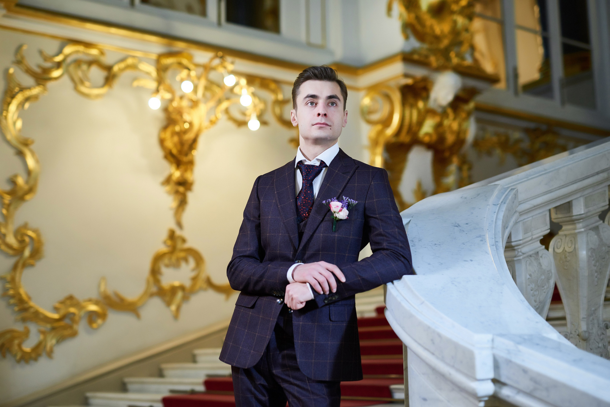 Илона и Андрей (фотосессия в ночном Эрмитаже). Портретный, семейный и свадебный фотограф в Санкт-Петербурге и в Пушкине Ширяев Денис