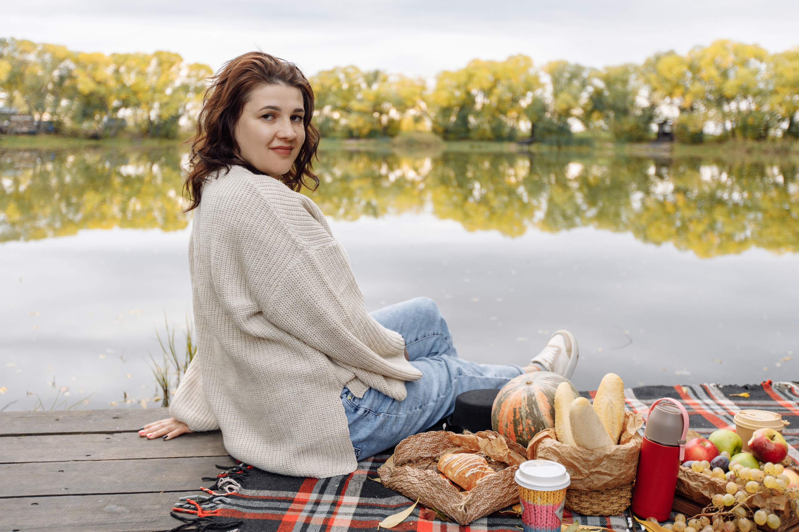 Осеняя на озере. Фотограф в Барнауле Ирина Чикалова