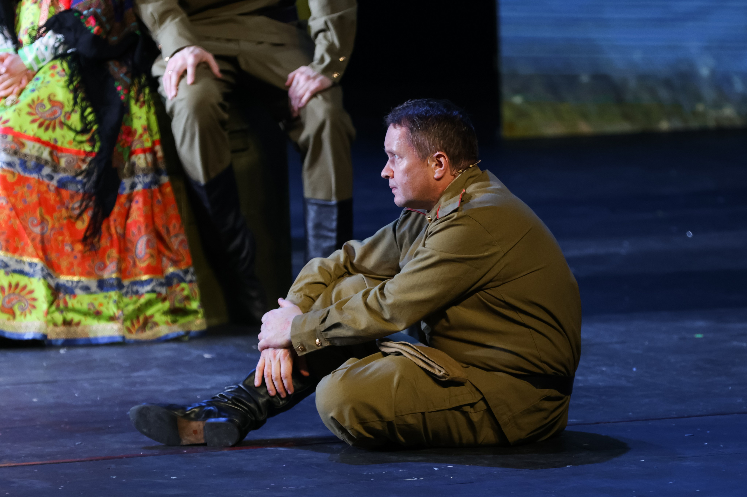 Василий Теркин, театр «Русская песня». Фотограф Ольга Махалова — Санкт-Петербург, Москва, Нижний Новгород