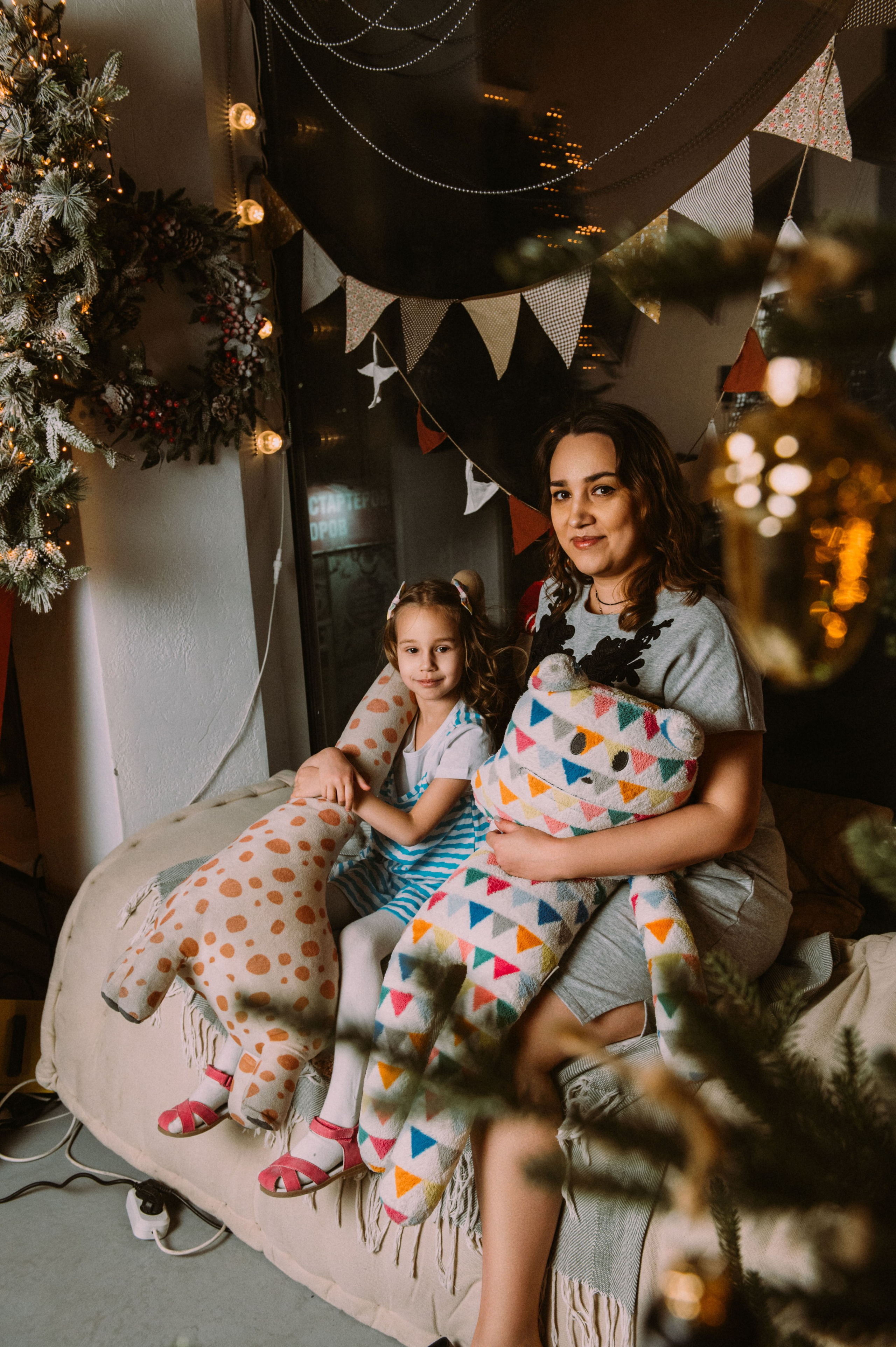 Большая семья собралась вместе на Новый год. Фотограф в Сургуте Светлана Гибадуллина