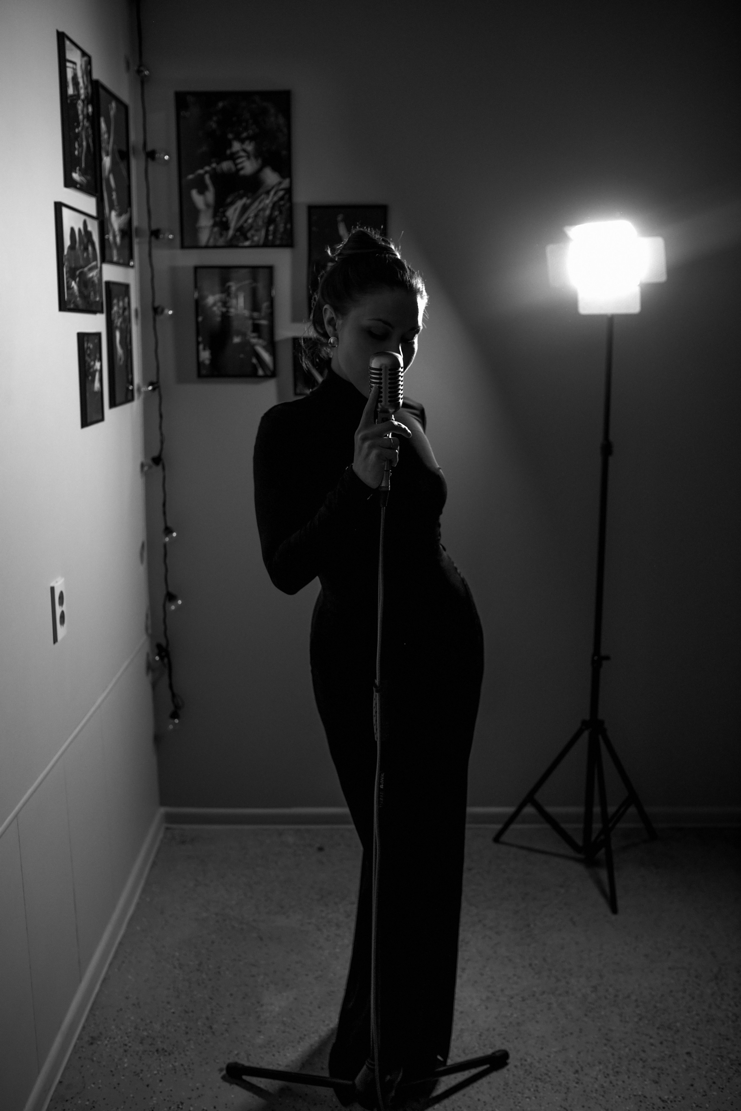 Чёрно-Белый женский портрет. Портретный фотограф в Челябинске