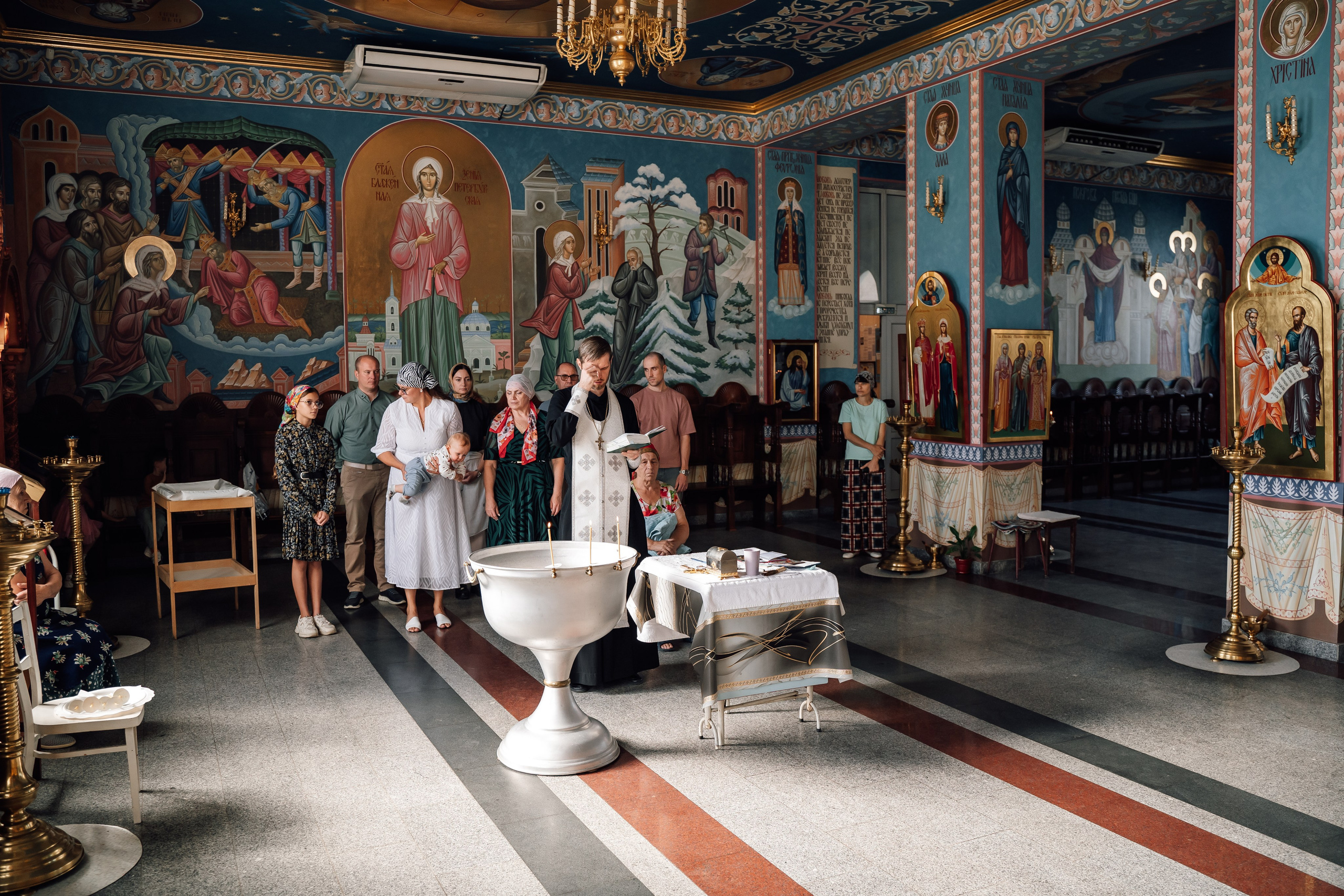 Крещение Матвея. Фотограф Антон Перков