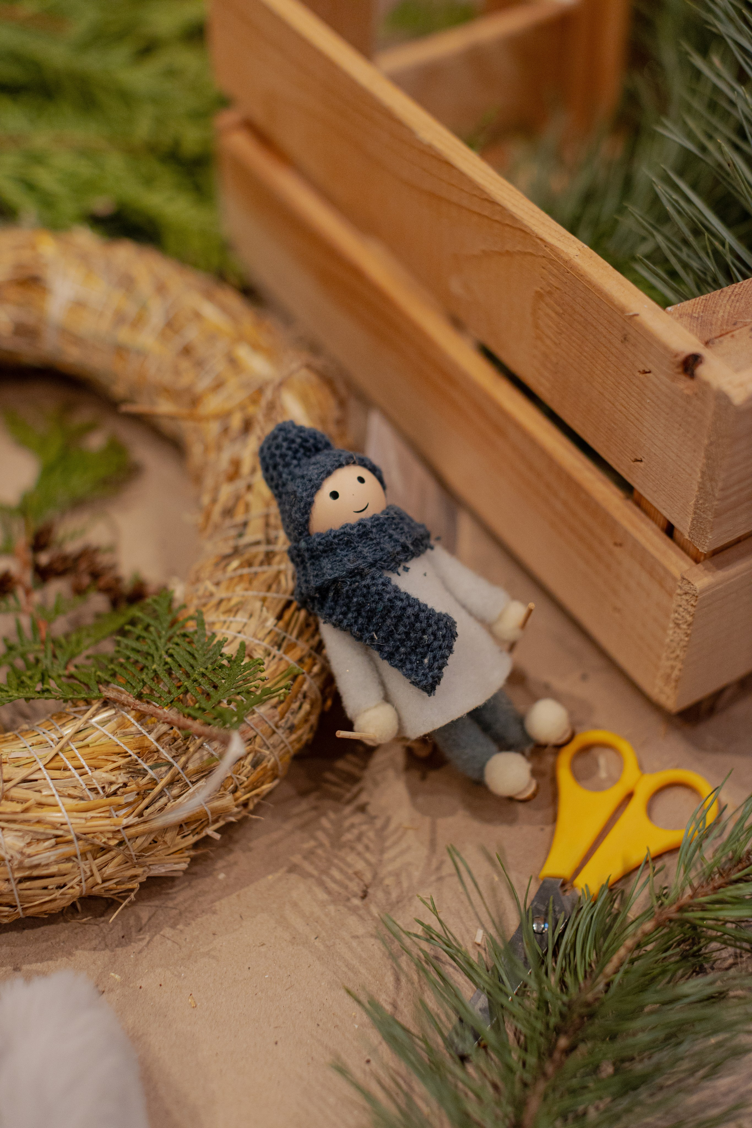 Мк Новогодний Венок. Анастасия Ракчеева Художник