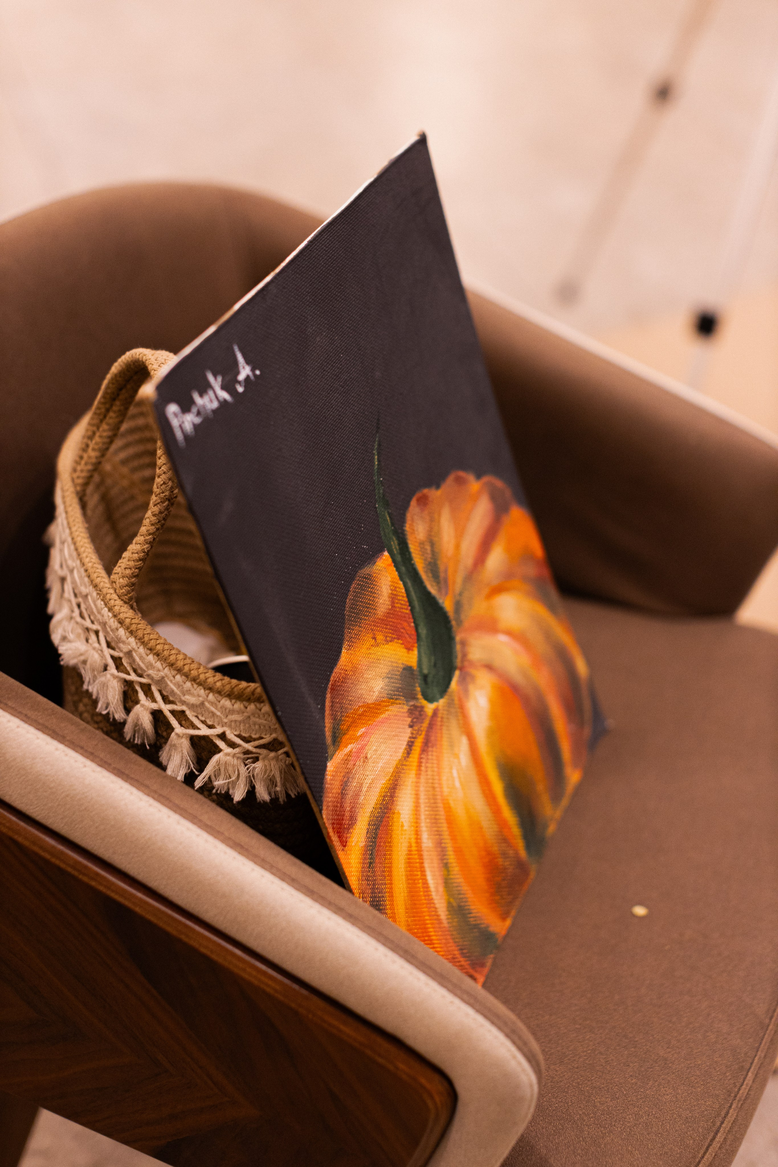 МК Тыква в кафе Здрасте. Анастасия Ракчеева Художник