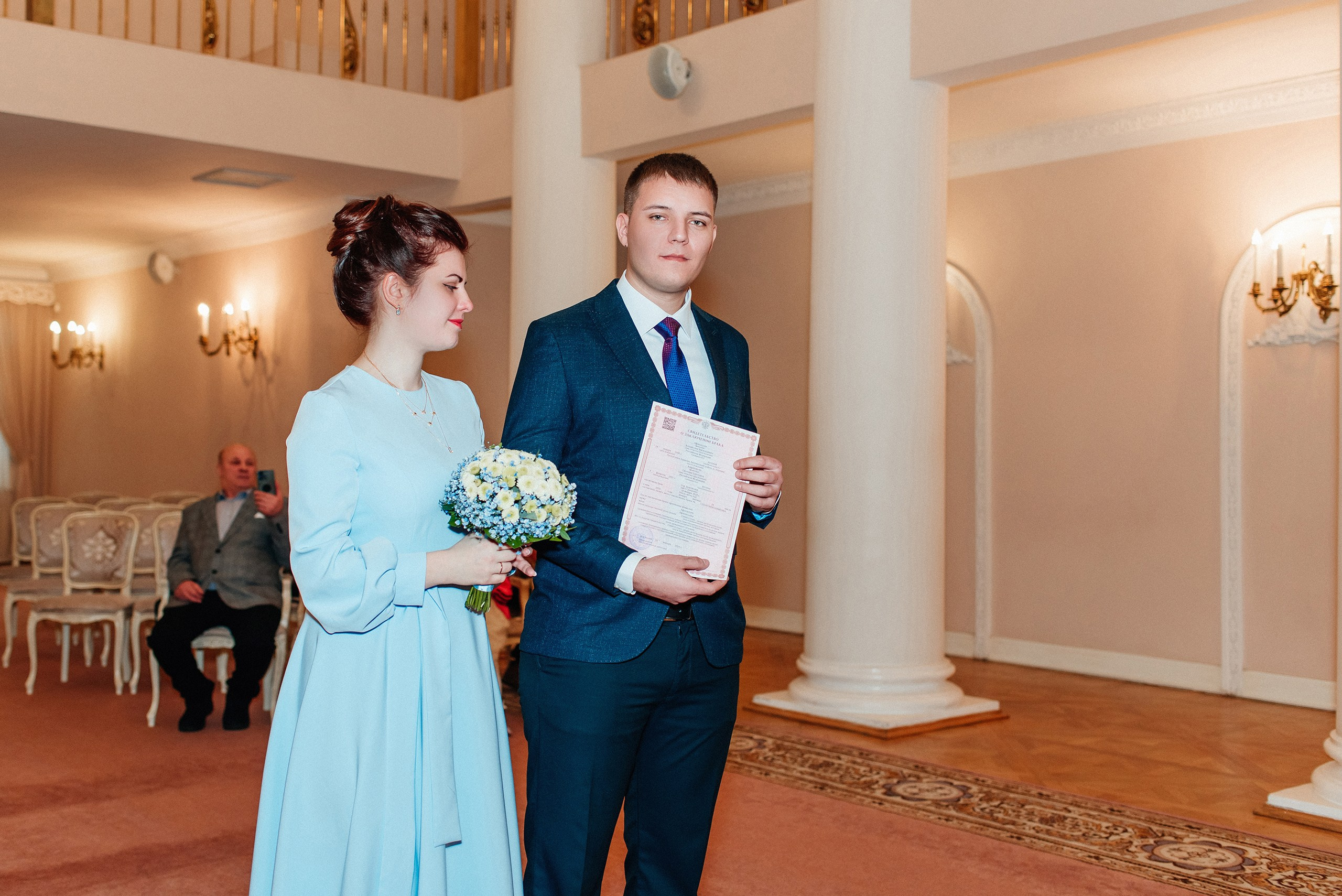 Евгения и Владислав. Регистрация в Пушкине. Семейный и Свадебный фотограф. Санкт-Петербург. Пушкин