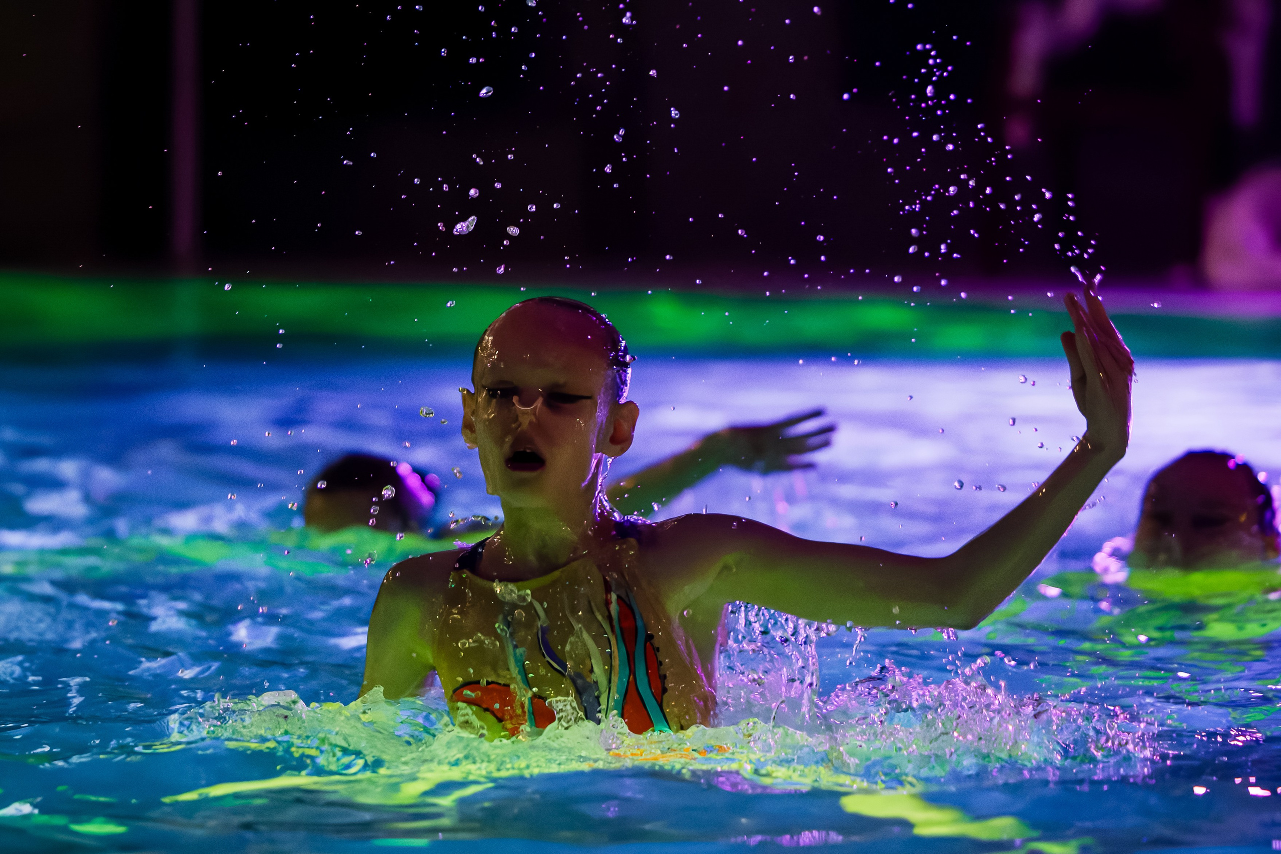 Синхронное плавание. Репортажный фотограф в Москве Екатерина Якель