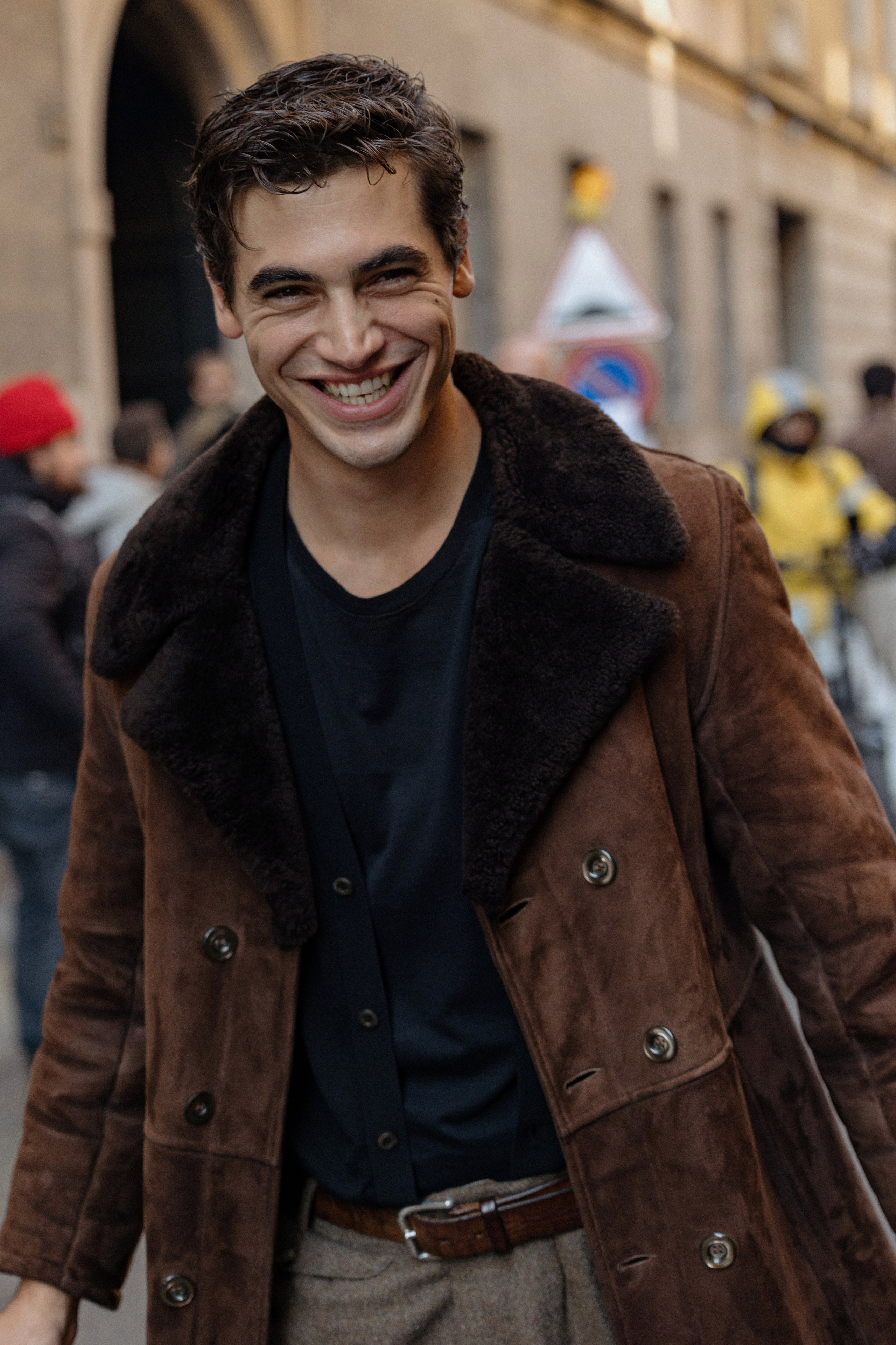 Milan Mens fashion week FW 24/25 ARMANI. Photographer in Milan Ivan Goncharov