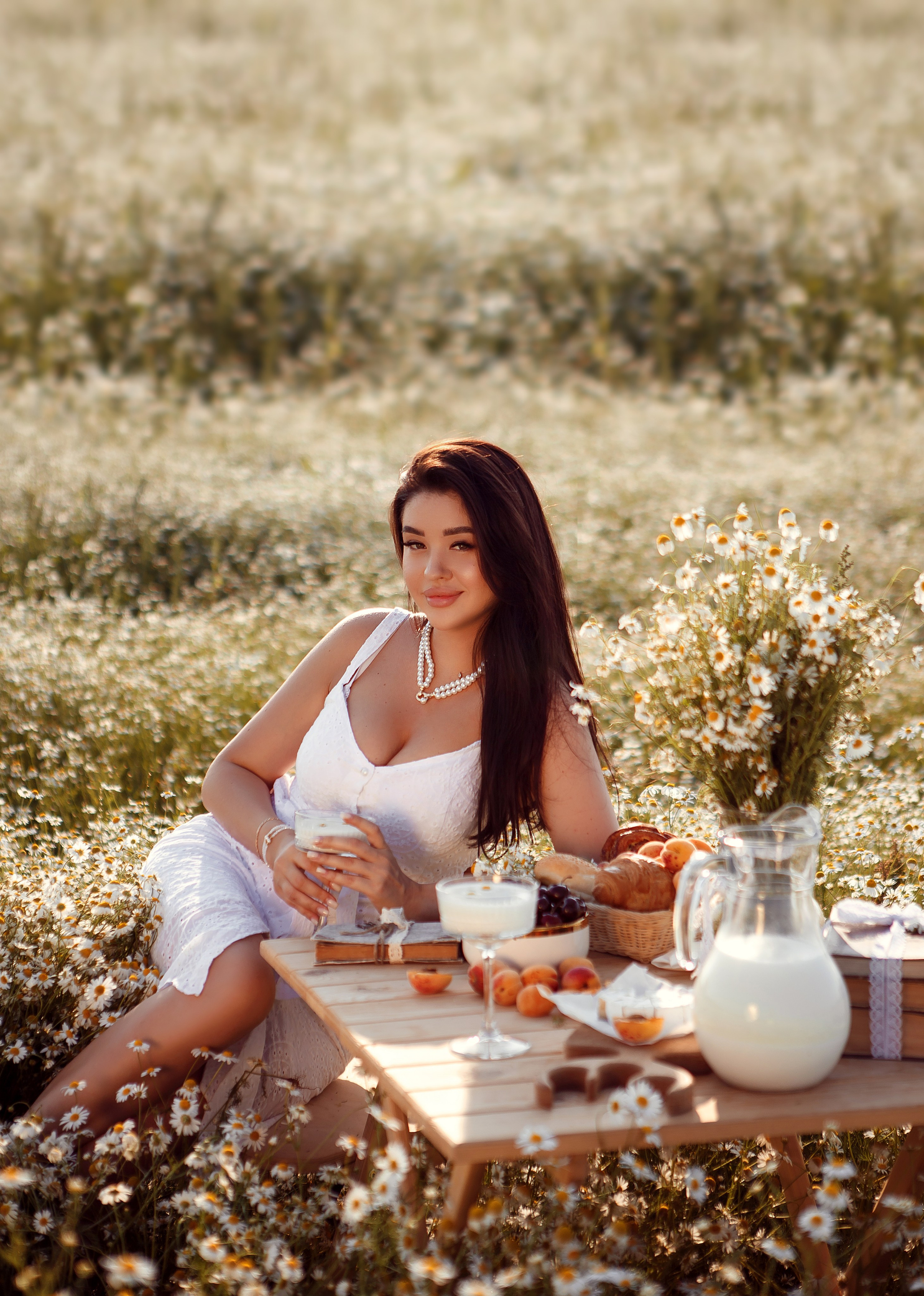 Завтрак в ромашках. Фотограф в Иваново и других городах Ирина Сметанкина