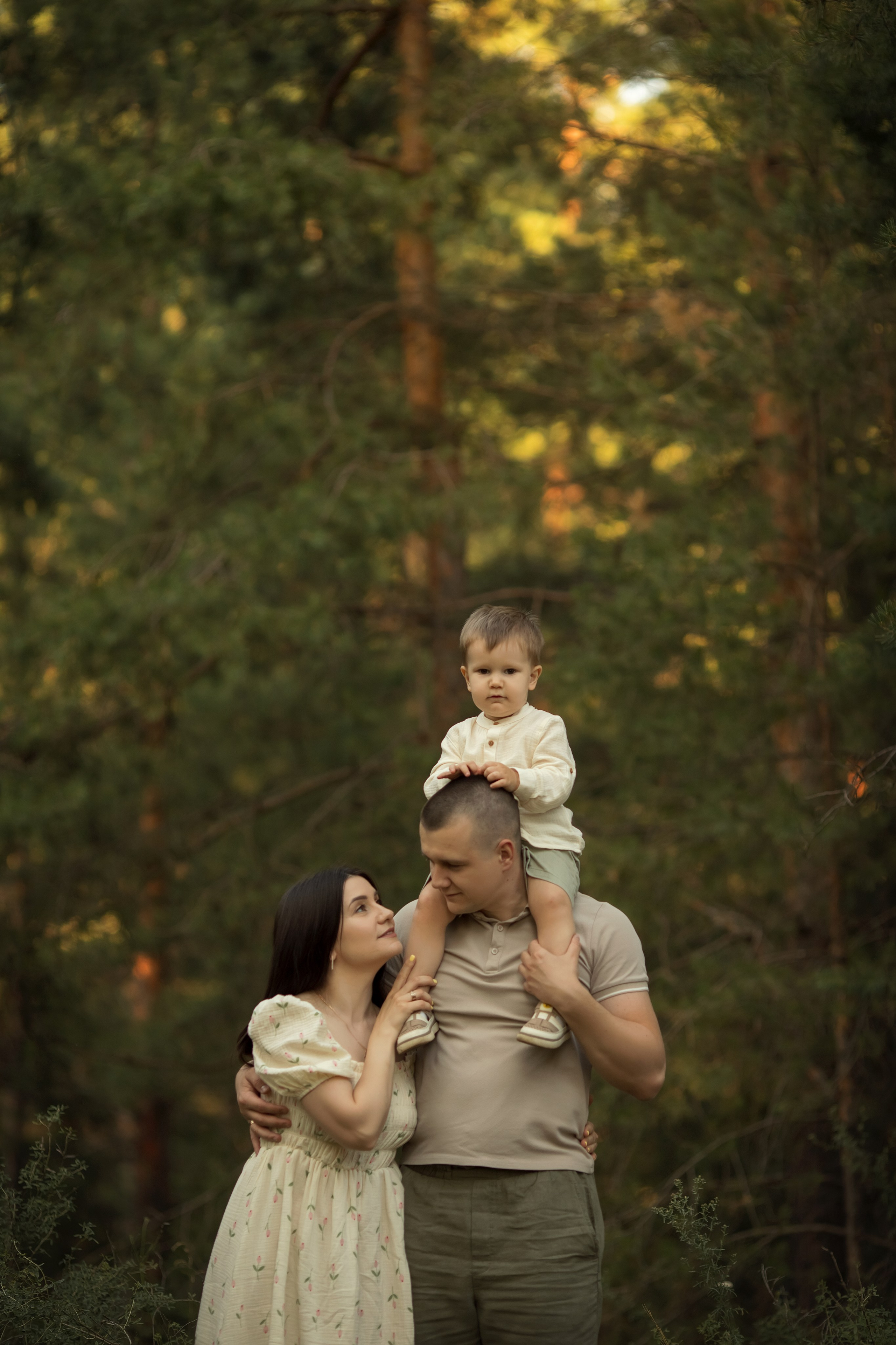Солнечный лес. Семейный и детский фотограф в Саратове Полина Коткина