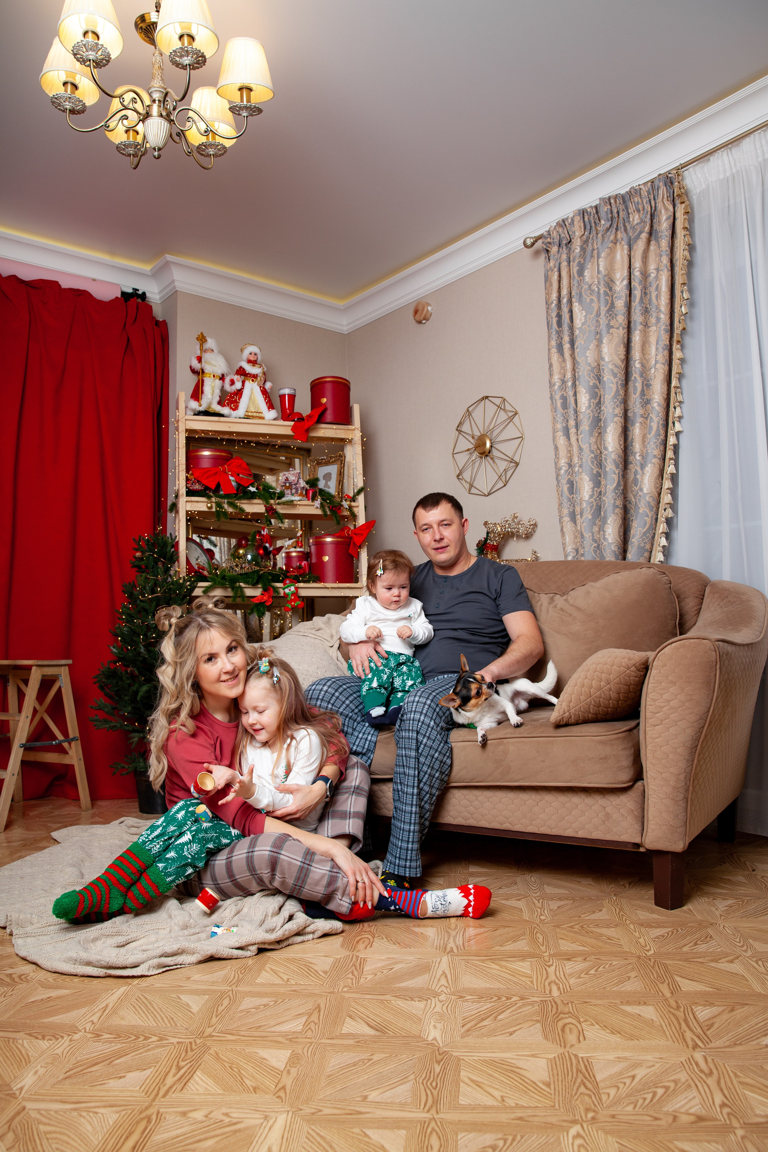 новый год дома