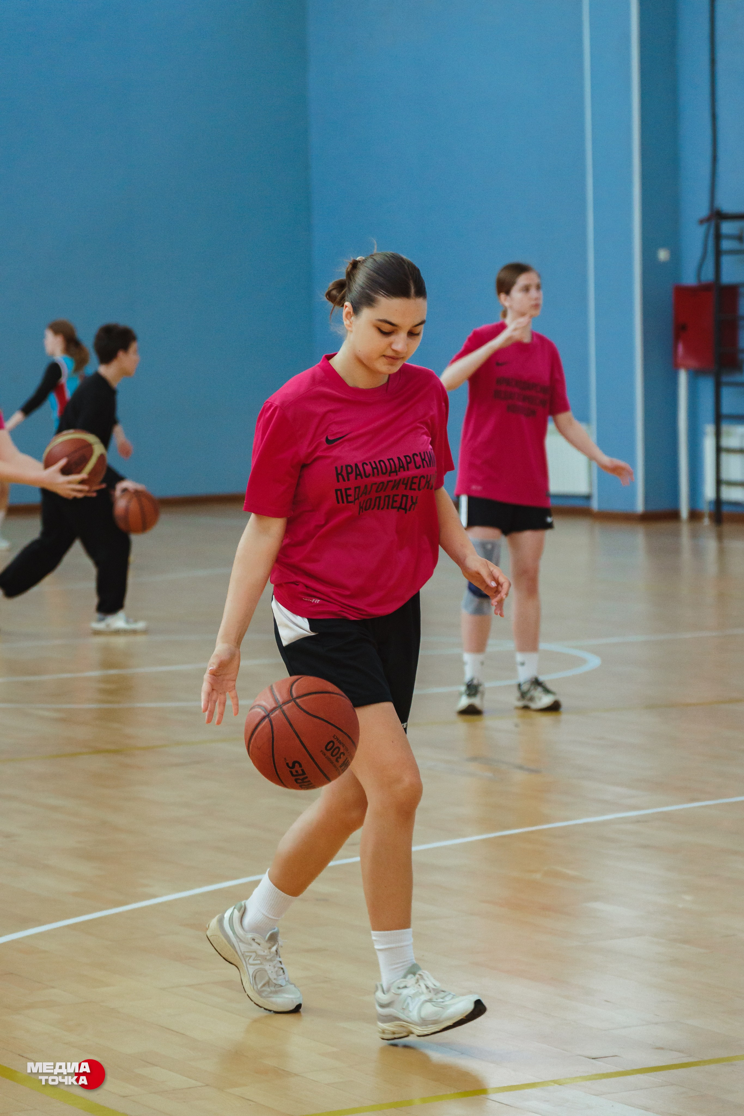 Краевые соревнования по баскетболу среди девушек. Прохоров Вячеслав — создатель медиа контента в Краснодаре