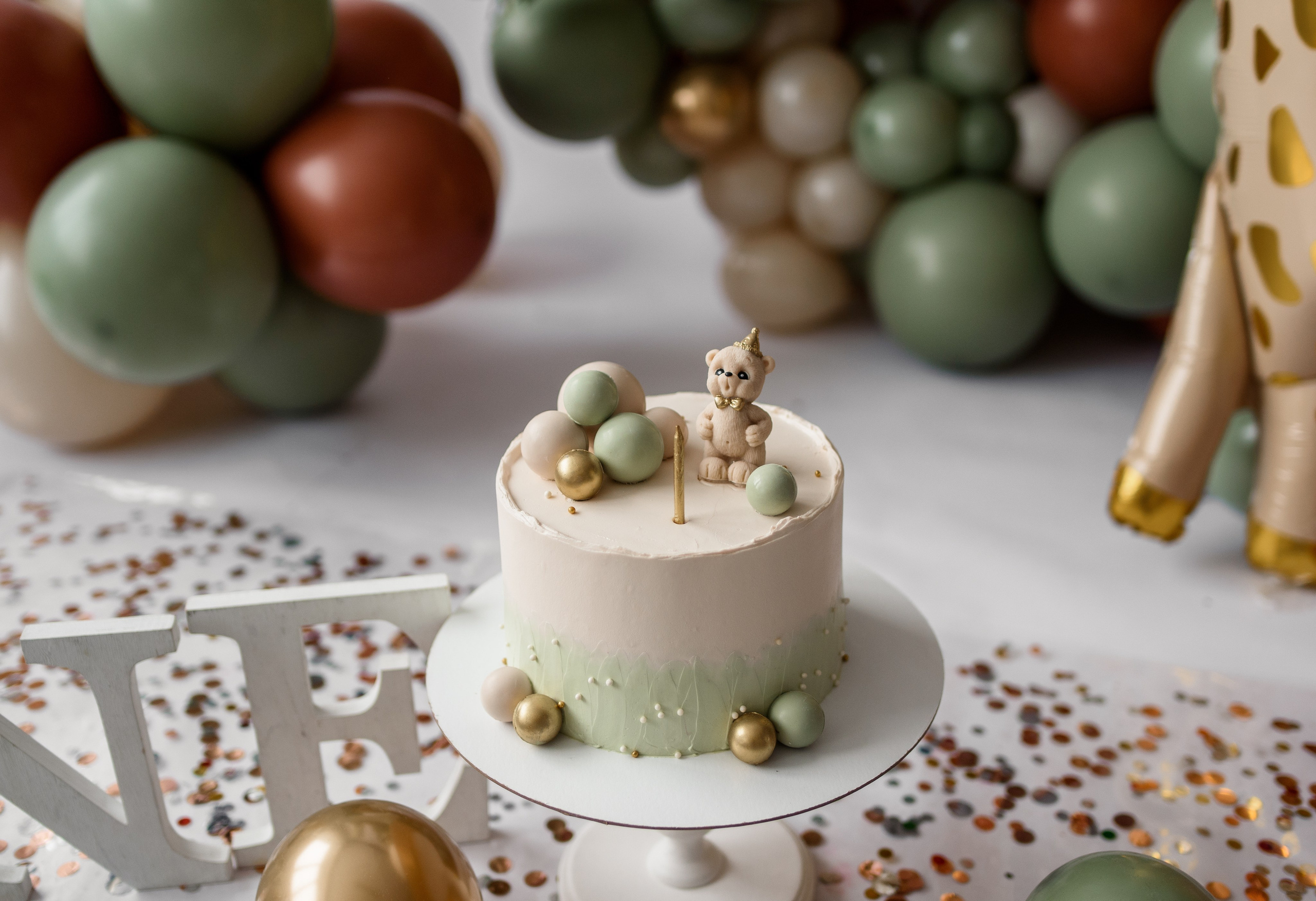 Первый тортик. Фотограф Шарыпово