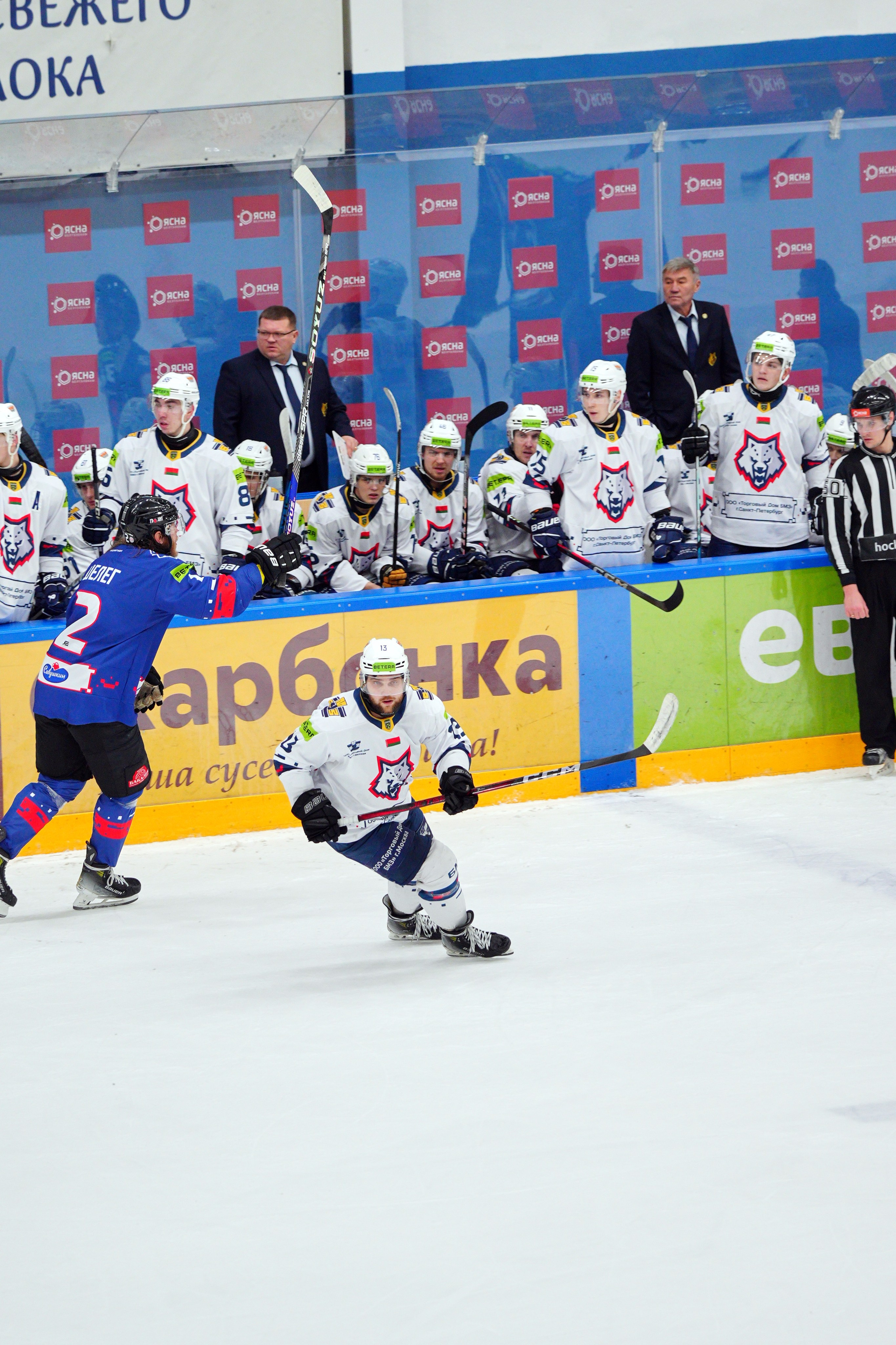 Хоккей: Брест — Металлург. EVG PROHOROV