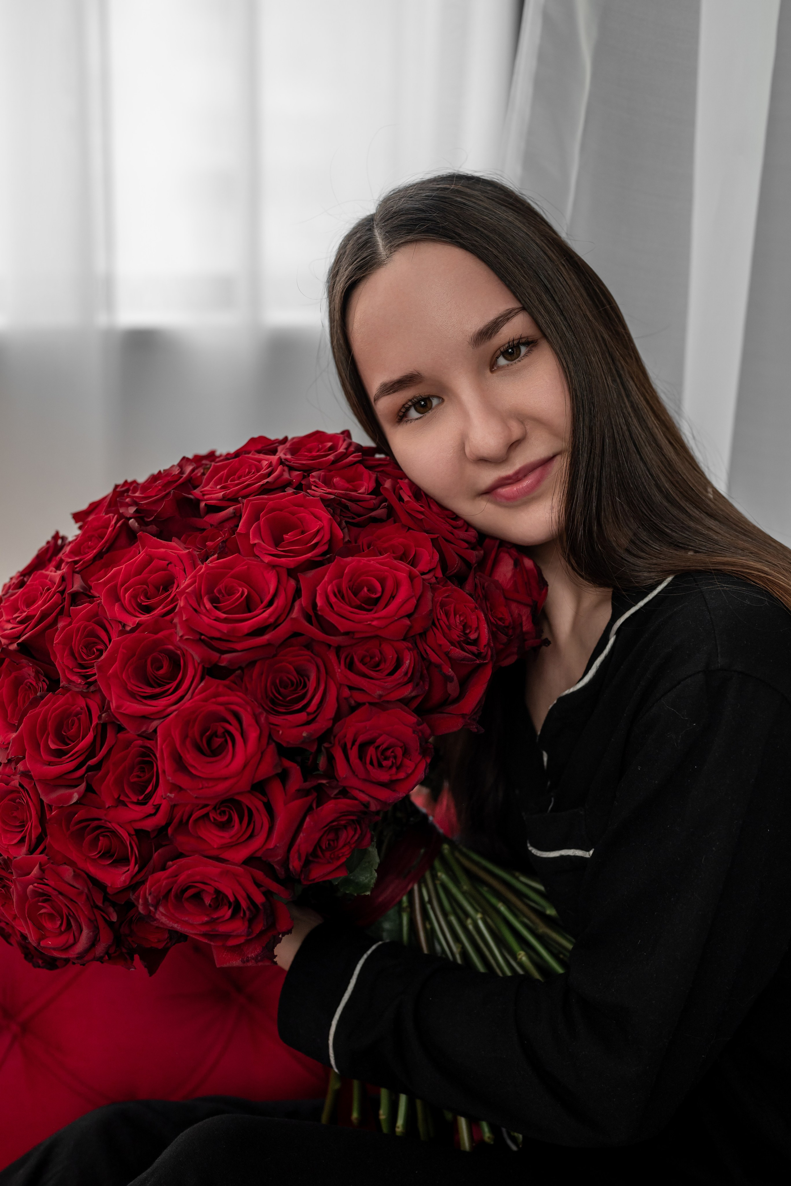 Фотопроект *101 красная роза* 2025 г. Фотограф в городе Салават