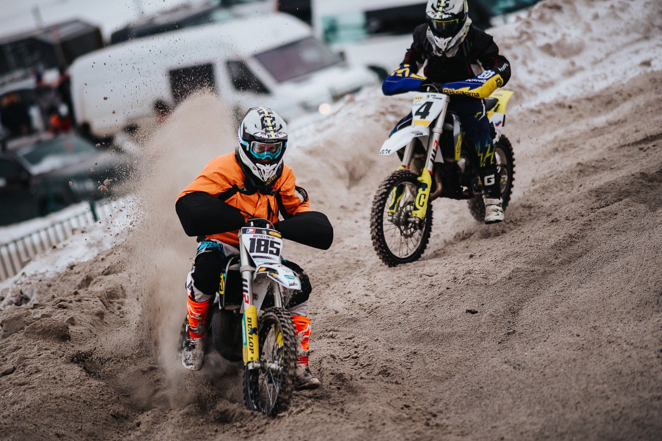 29.12.2024 — Праздничная тренировка на мотоциклетной трассе Люскус. Репортажный фотограф в Кемерово