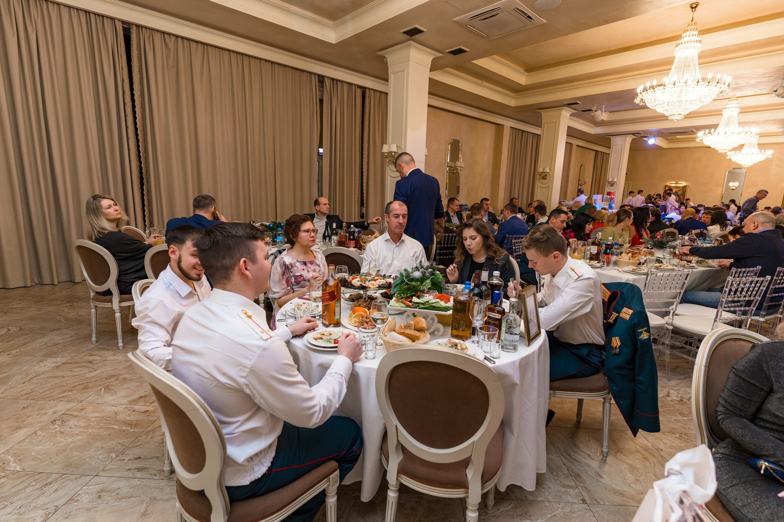 Фотосъемка выпуска военной академии и вручение дипломов