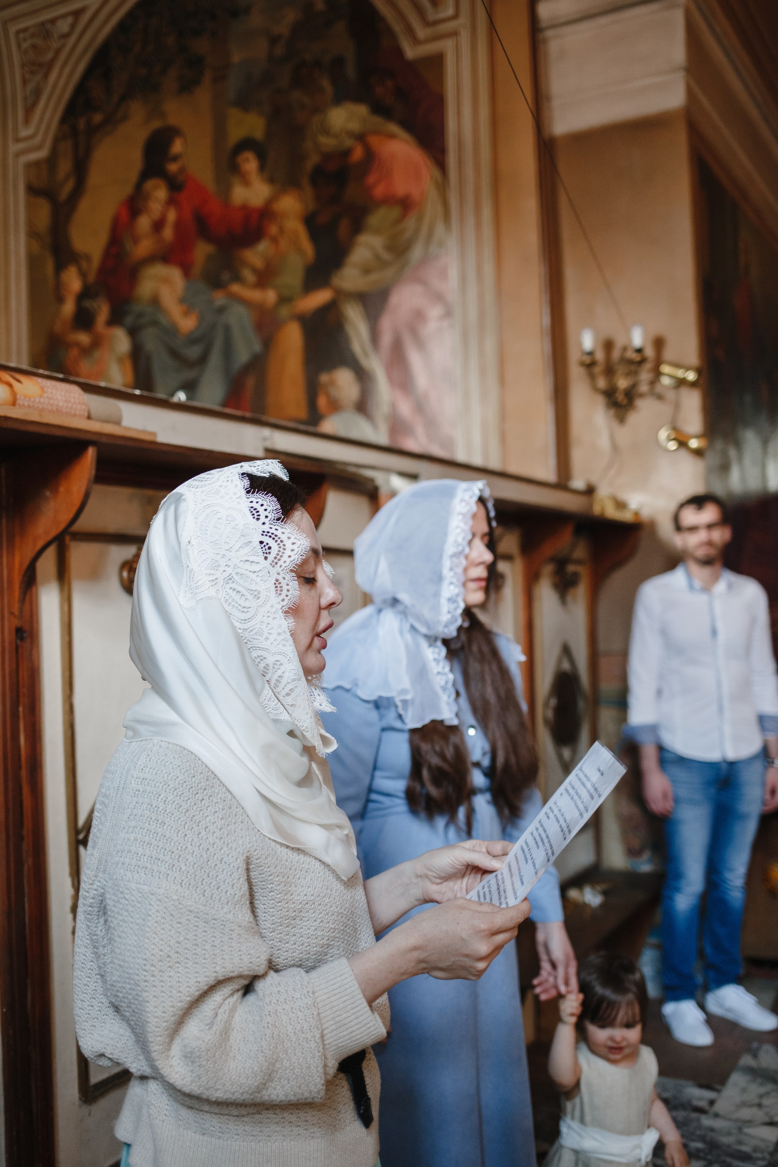 Крещение Валерии. Семейный фотограф Николаева Ольга