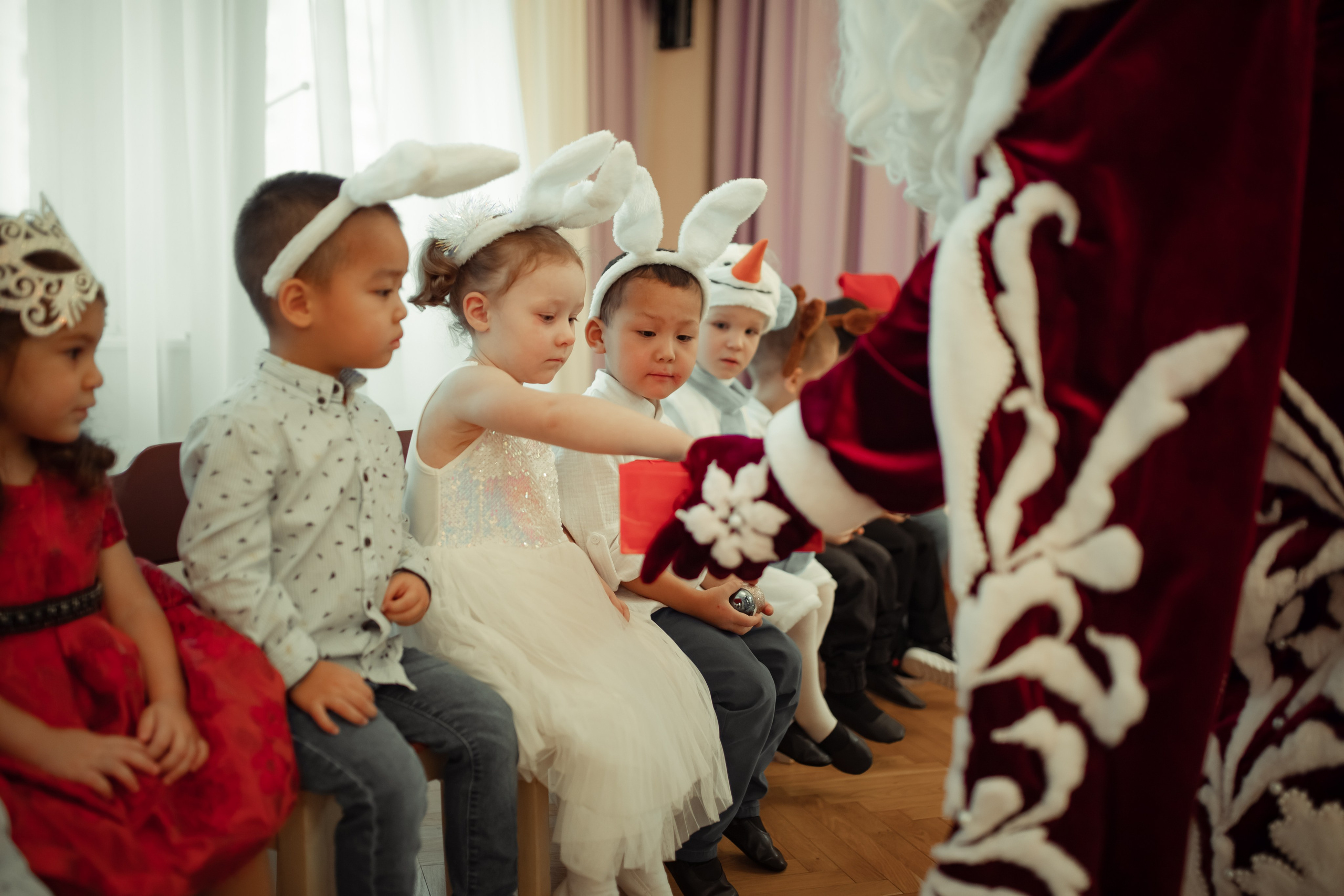 Новогодний утренник в детском саду. Семейный и детский фотограф в Москве Дорогова Екатерина
