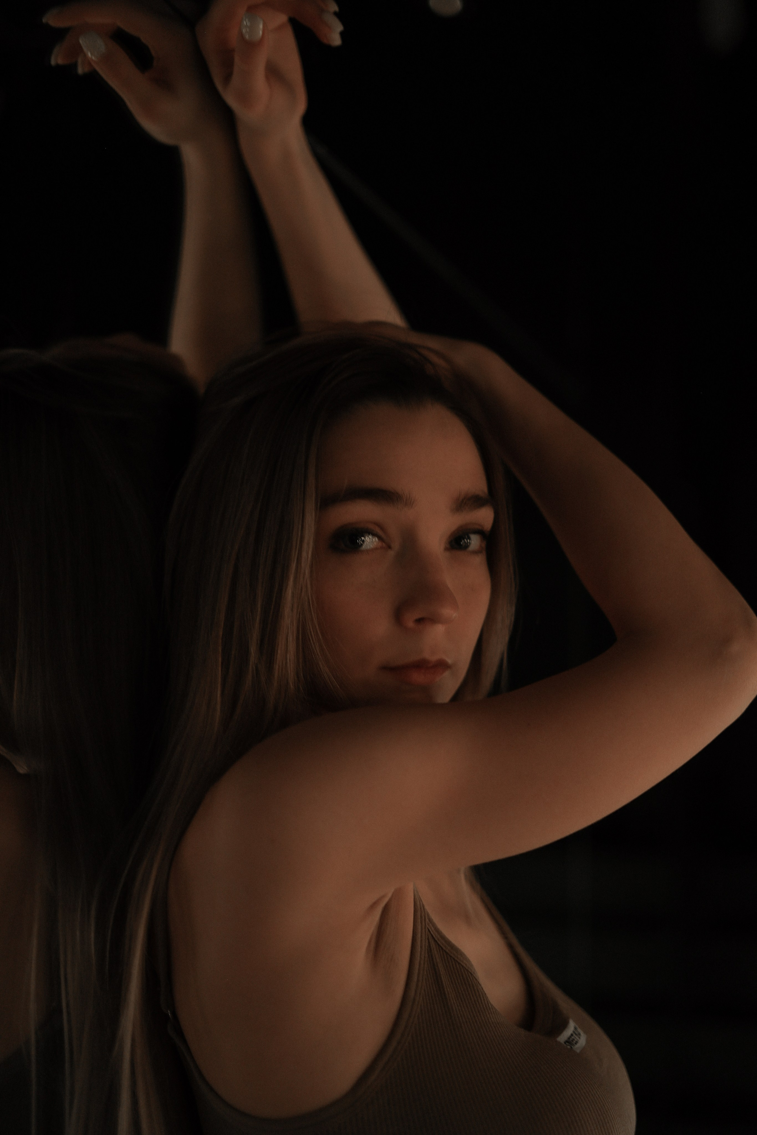 Студийная съемка гимнастки. Евгения Волошина Фотограф Москва / Белгород