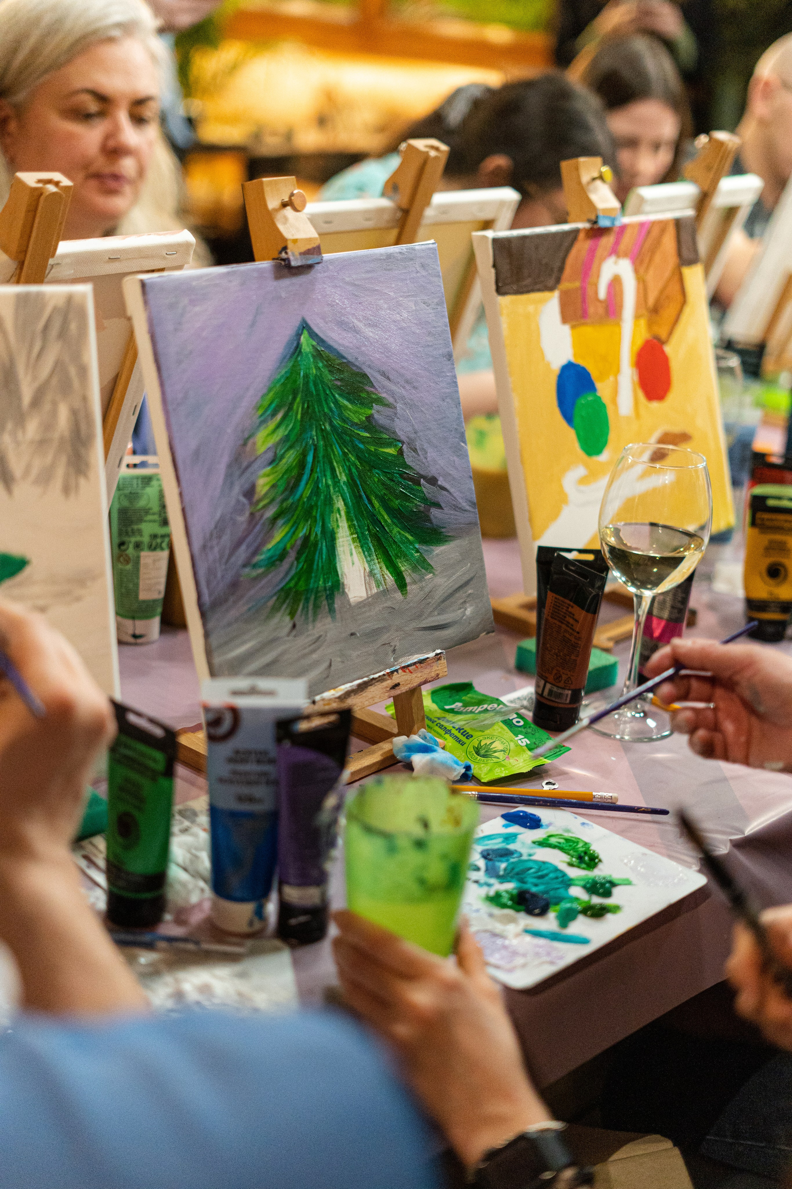 Корпоратив Teach Me Art 2. Портретный фотограф в Москве и Санкт-Петербурге Арина Чех