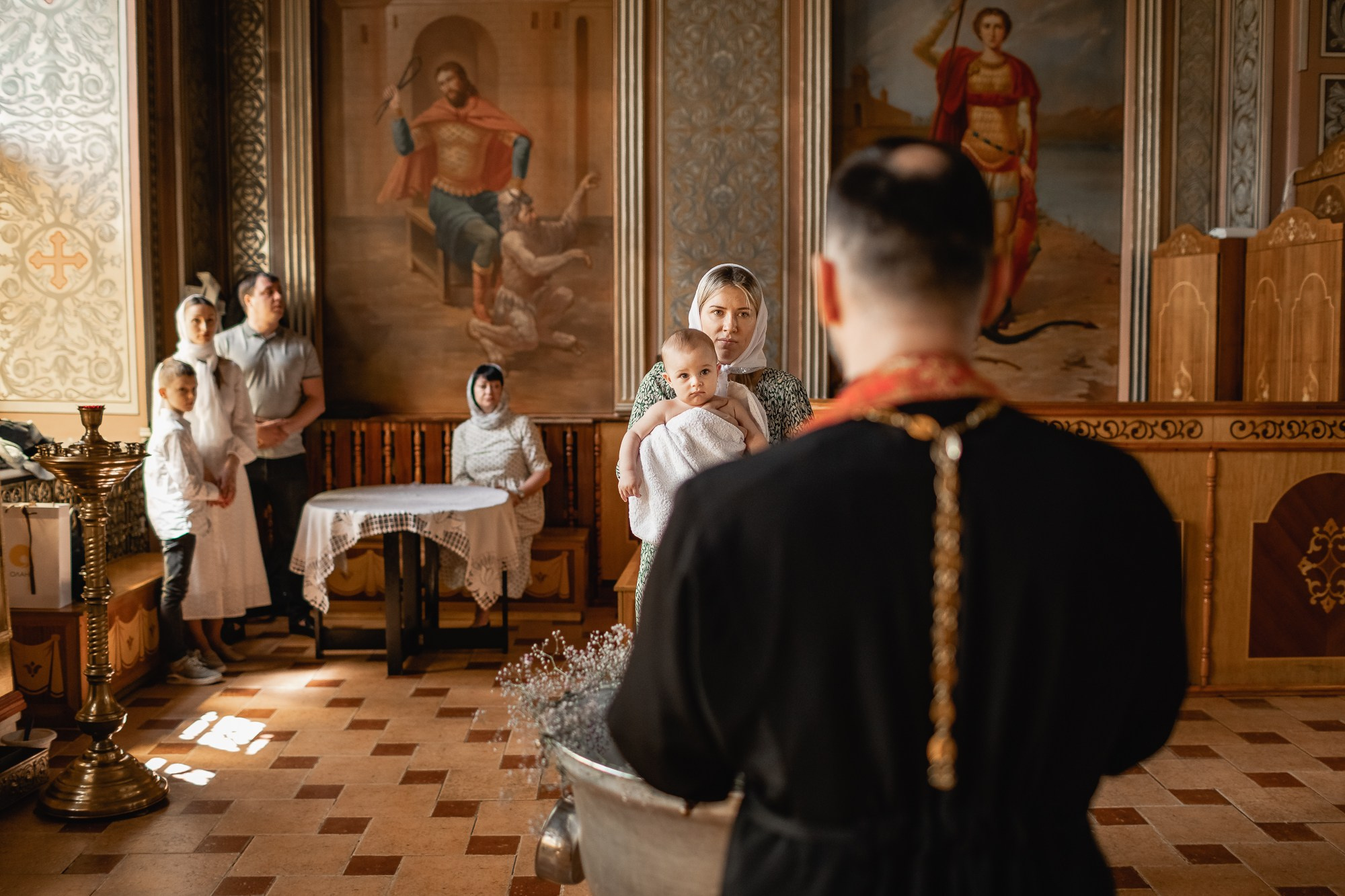КРЕЩЕНИЕ ЕЛИСЕЯ (Н. Белого). Семейный фотограф новорождённых в Серпухове Юлия Новикова +79637785957