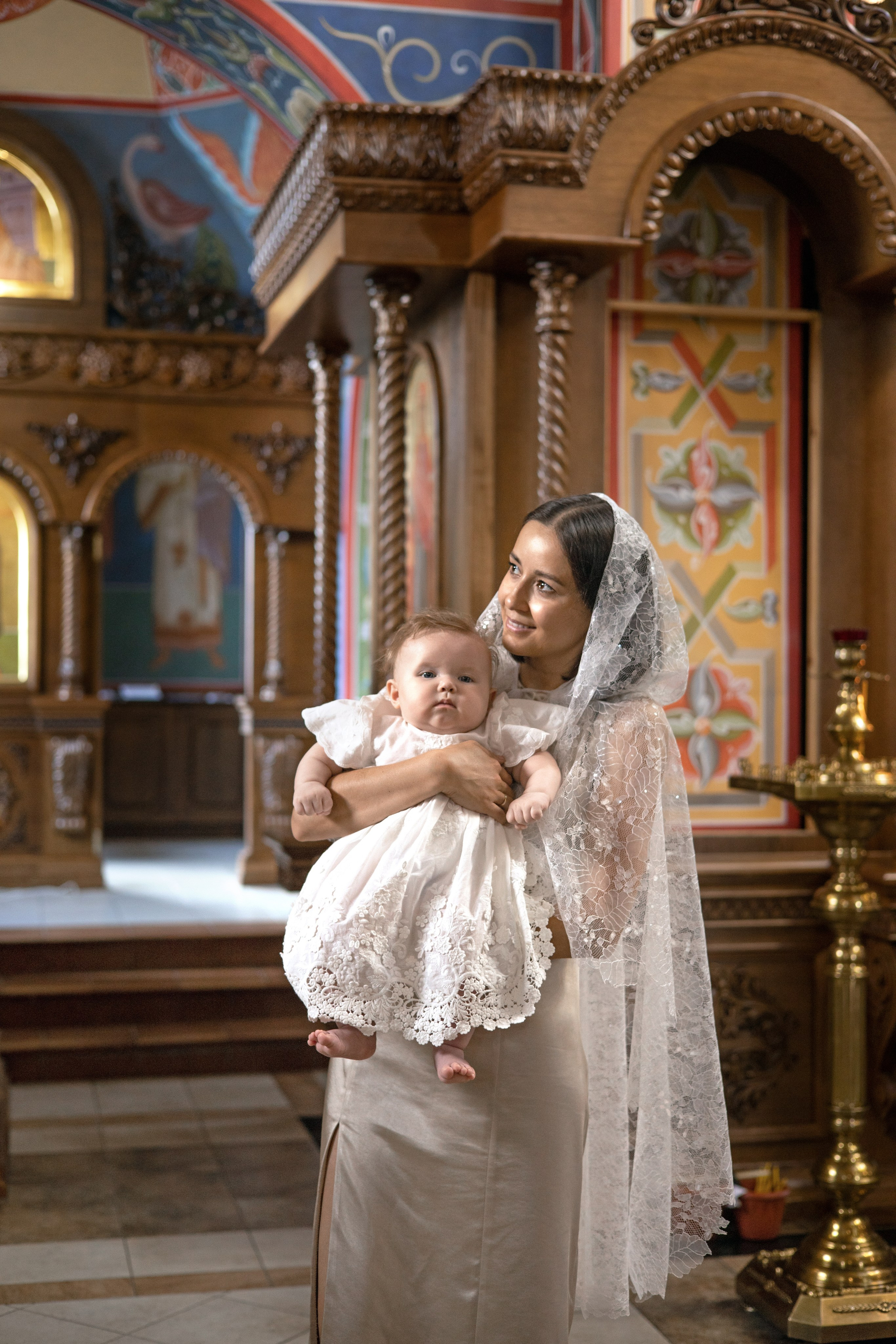 Съемка Таинство Крещения. Фотограф новорожденных Воронеж