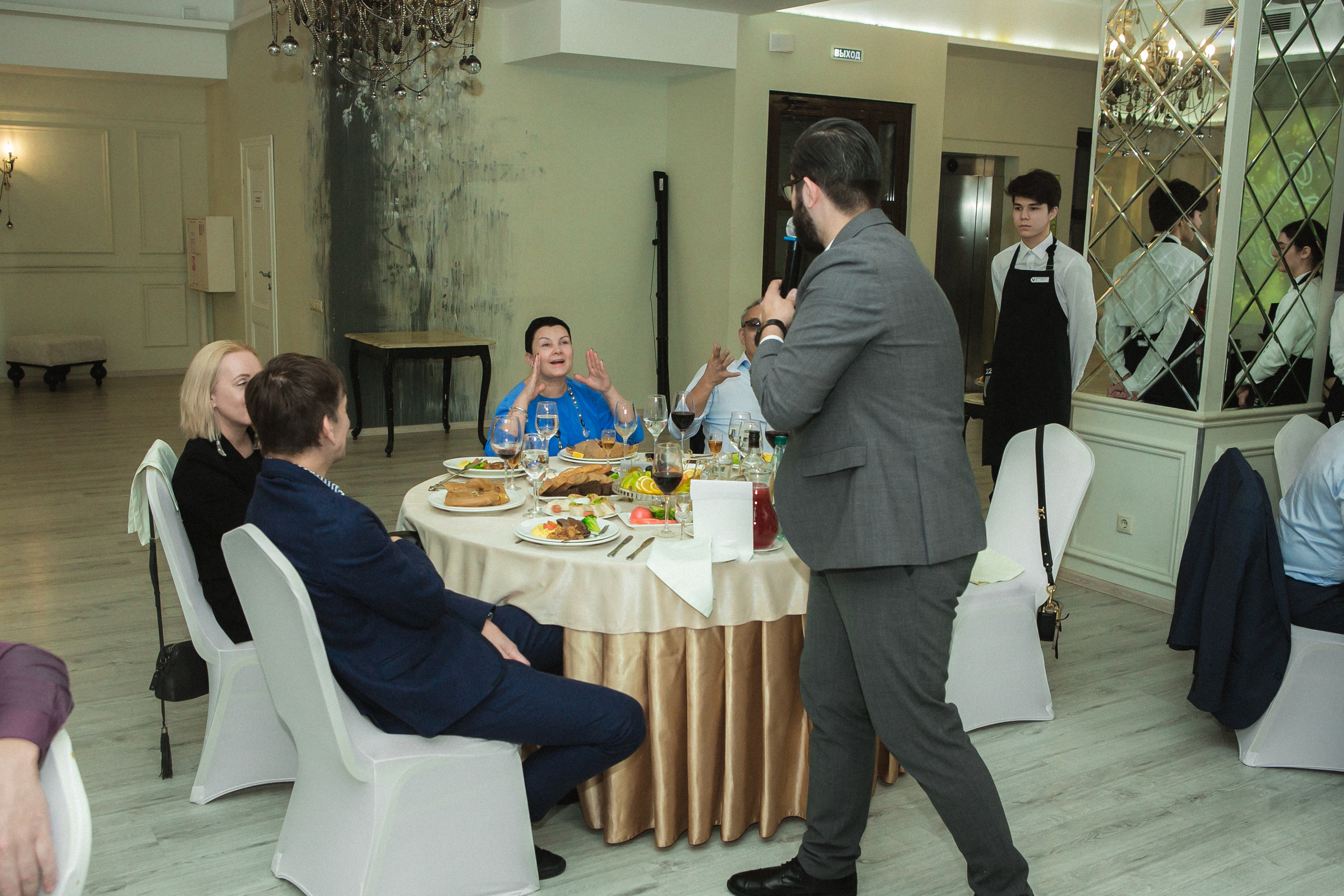 Ведущий Уфа Азат Гайсин. Юбилей. Ресторан Высота 22. Ведущий мероприятий и праздников - Азат Гайсин