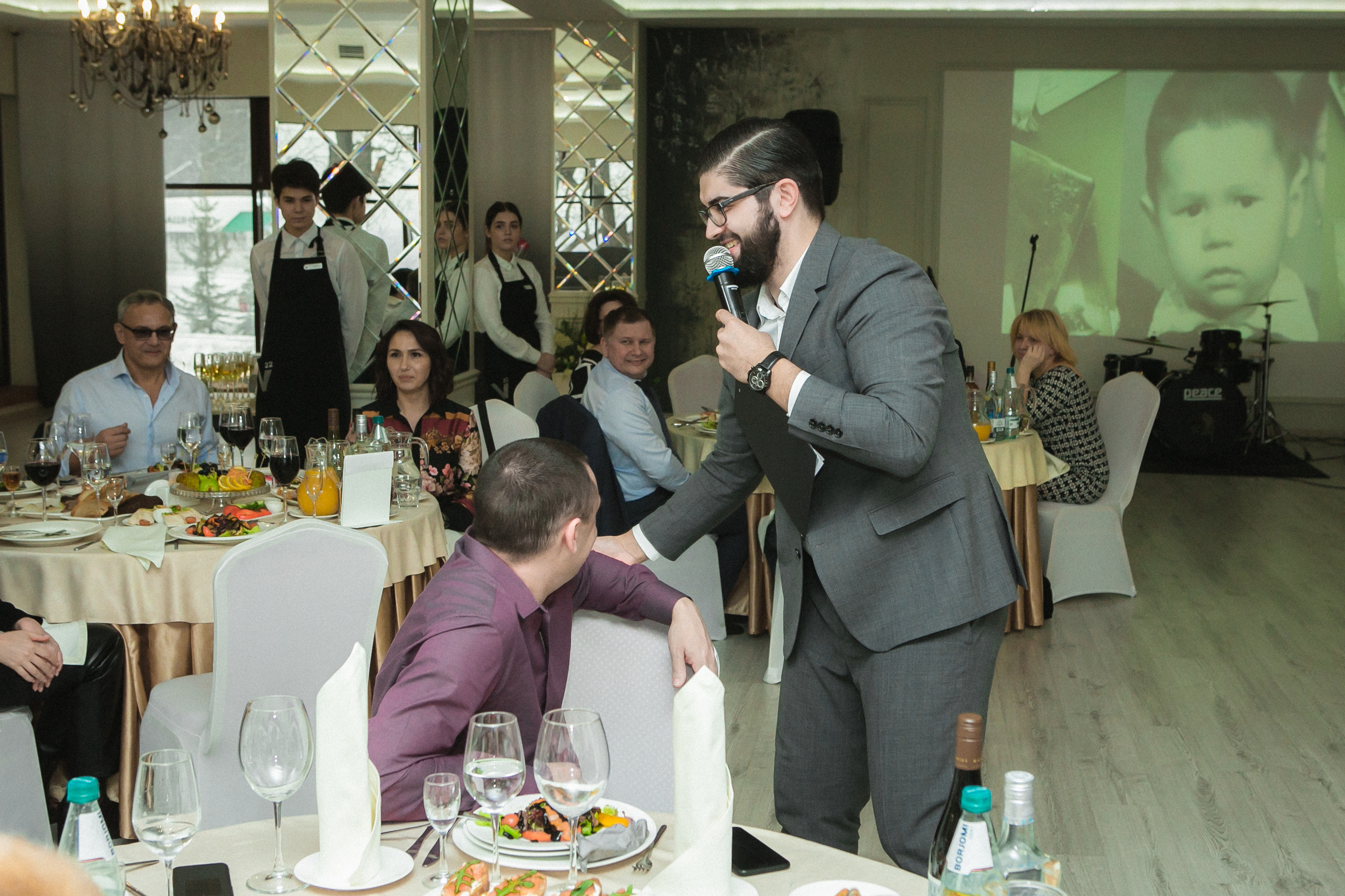 Ведущий Уфа Азат Гайсин. Юбилей. Ресторан Высота 22. Ведущий мероприятий и праздников - Азат Гайсин