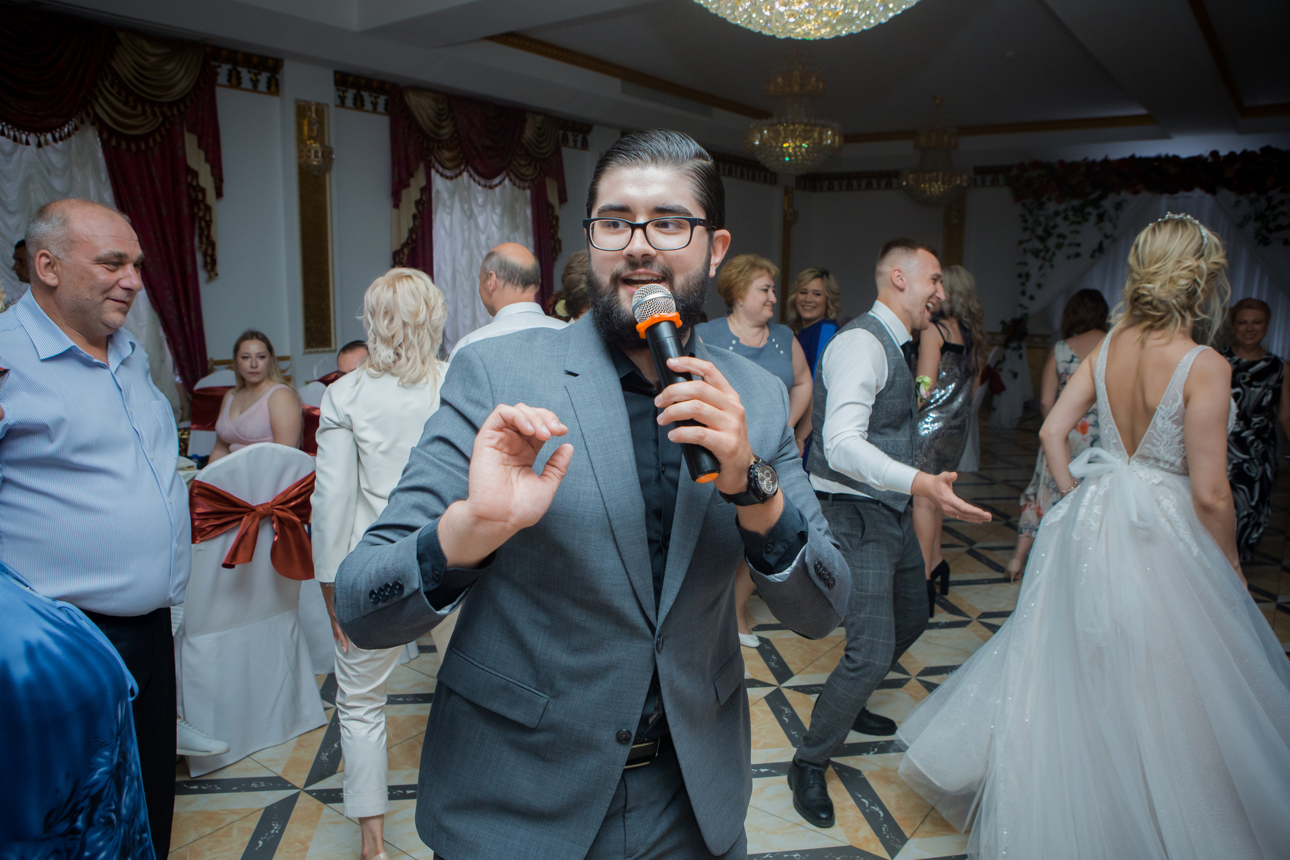 Ведущий Уфа Азат Гайсин. Свадьба. Ресторан Жемчужина. Ведущий мероприятий и праздников - Азат Гайсин