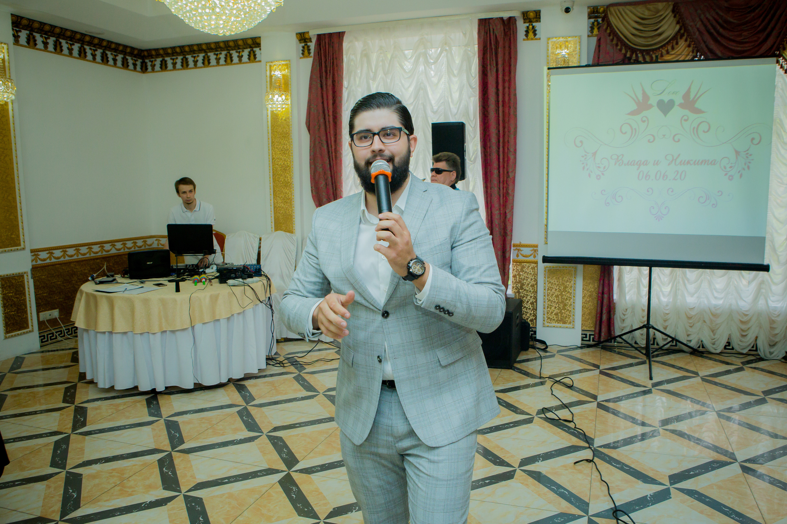 Ведущий Уфа Азат Гайсин. Свадьба. Ресторан Жемчужина. Ведущий мероприятий и праздников - Азат Гайсин