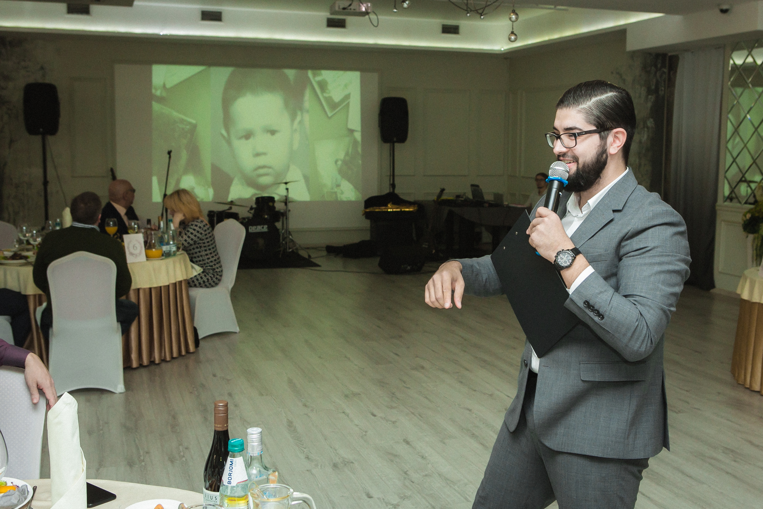 Ведущий Уфа Азат Гайсин. Юбилей. Ресторан Высота 22. Ведущий мероприятий и праздников - Азат Гайсин