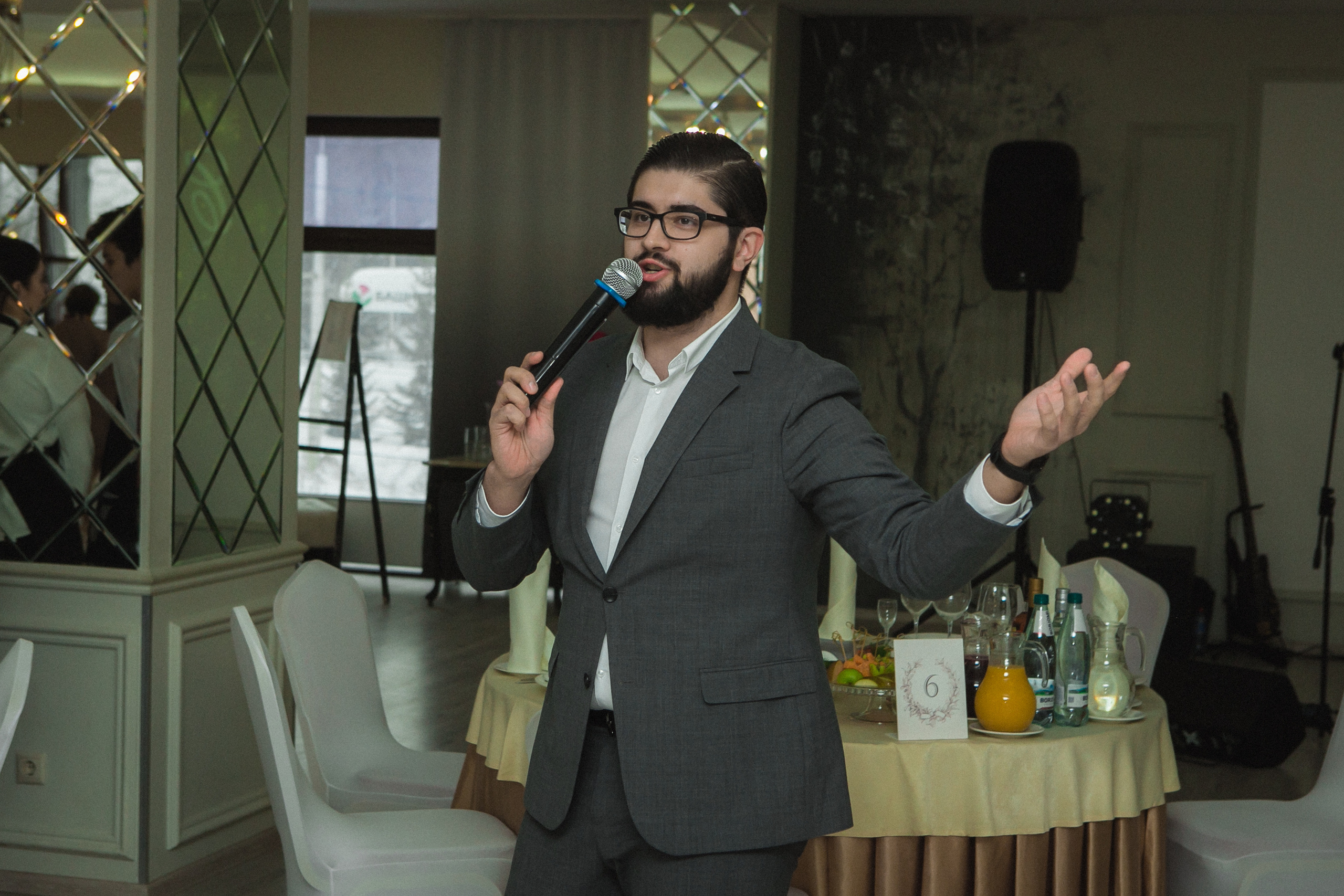 Ведущий Уфа Азат Гайсин. Юбилей. Ресторан Высота 22. Ведущий мероприятий и праздников - Азат Гайсин