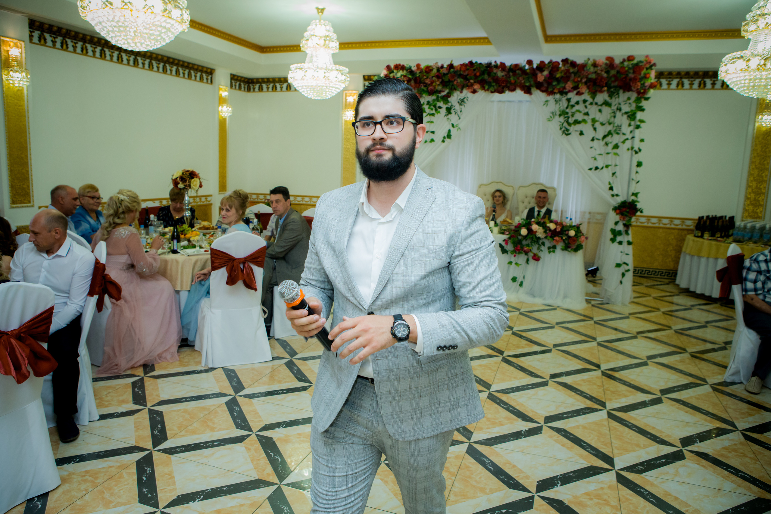 Ведущий Уфа Азат Гайсин. Свадьба. Ресторан Жемчужина. Ведущий мероприятий и праздников - Азат Гайсин