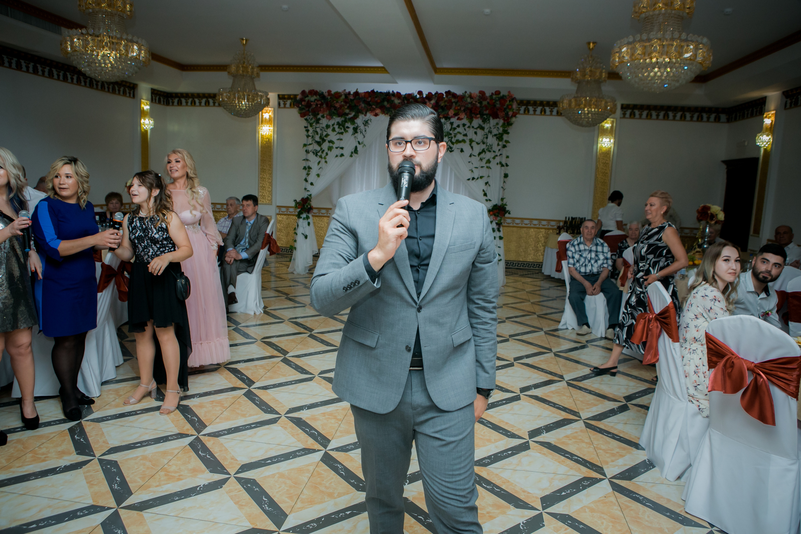 Ведущий Уфа Азат Гайсин. Свадьба. Ресторан Жемчужина. Ведущий мероприятий и праздников - Азат Гайсин