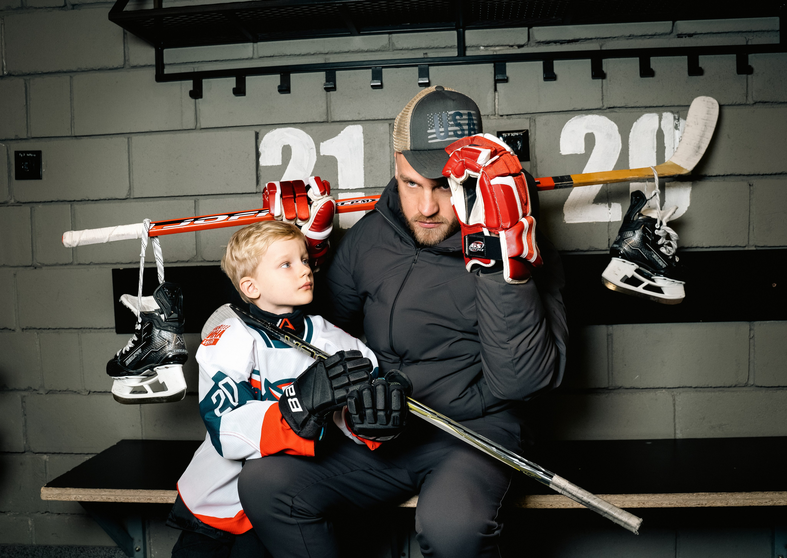 Хоккей. Контент фотограф в Москве Кулич Настя