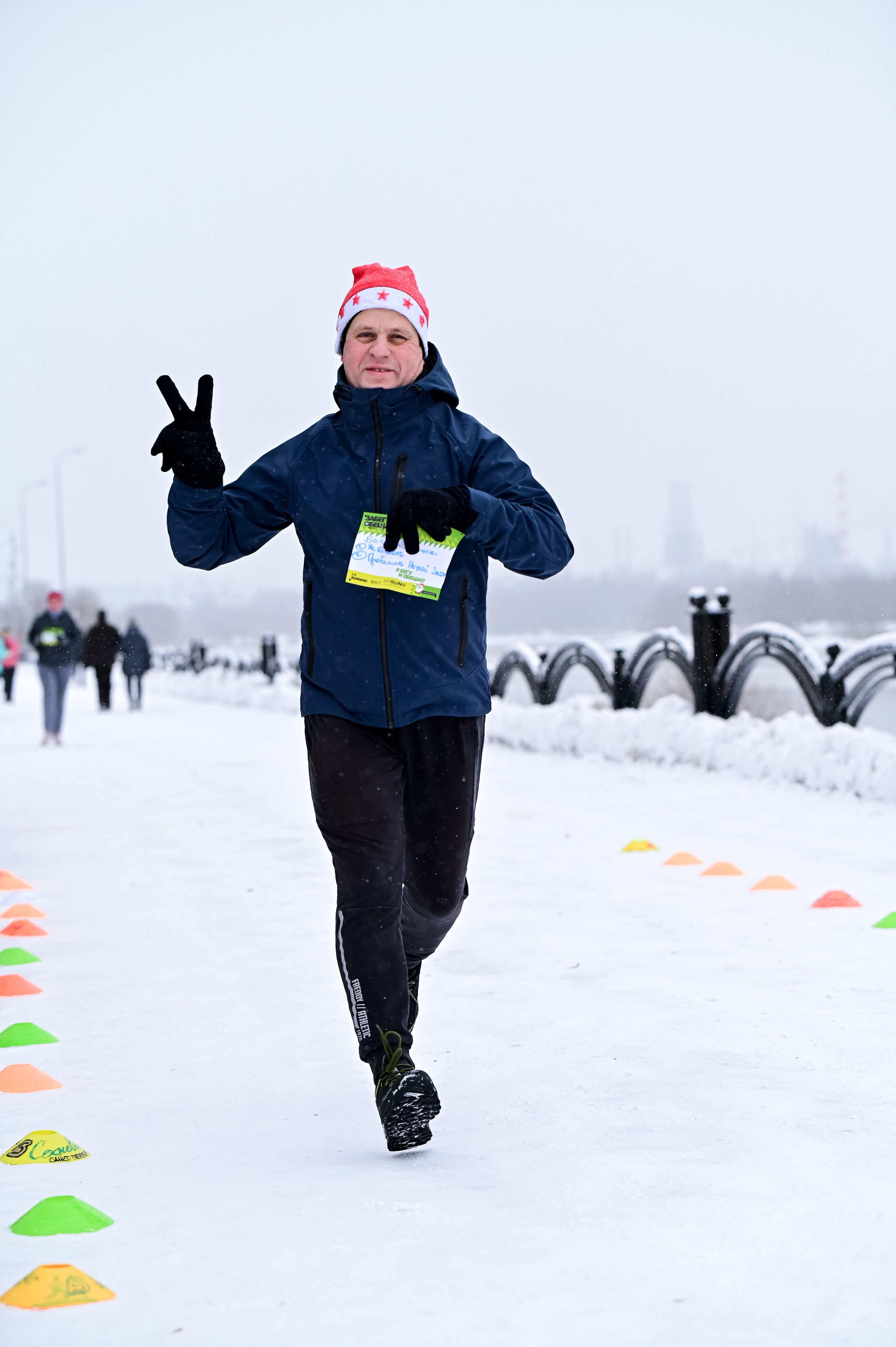 Новогодние 5 Вёрст Марьино и Забег обещаний (01.01.25). Фотограф | Ирина Гамзинова | Москва