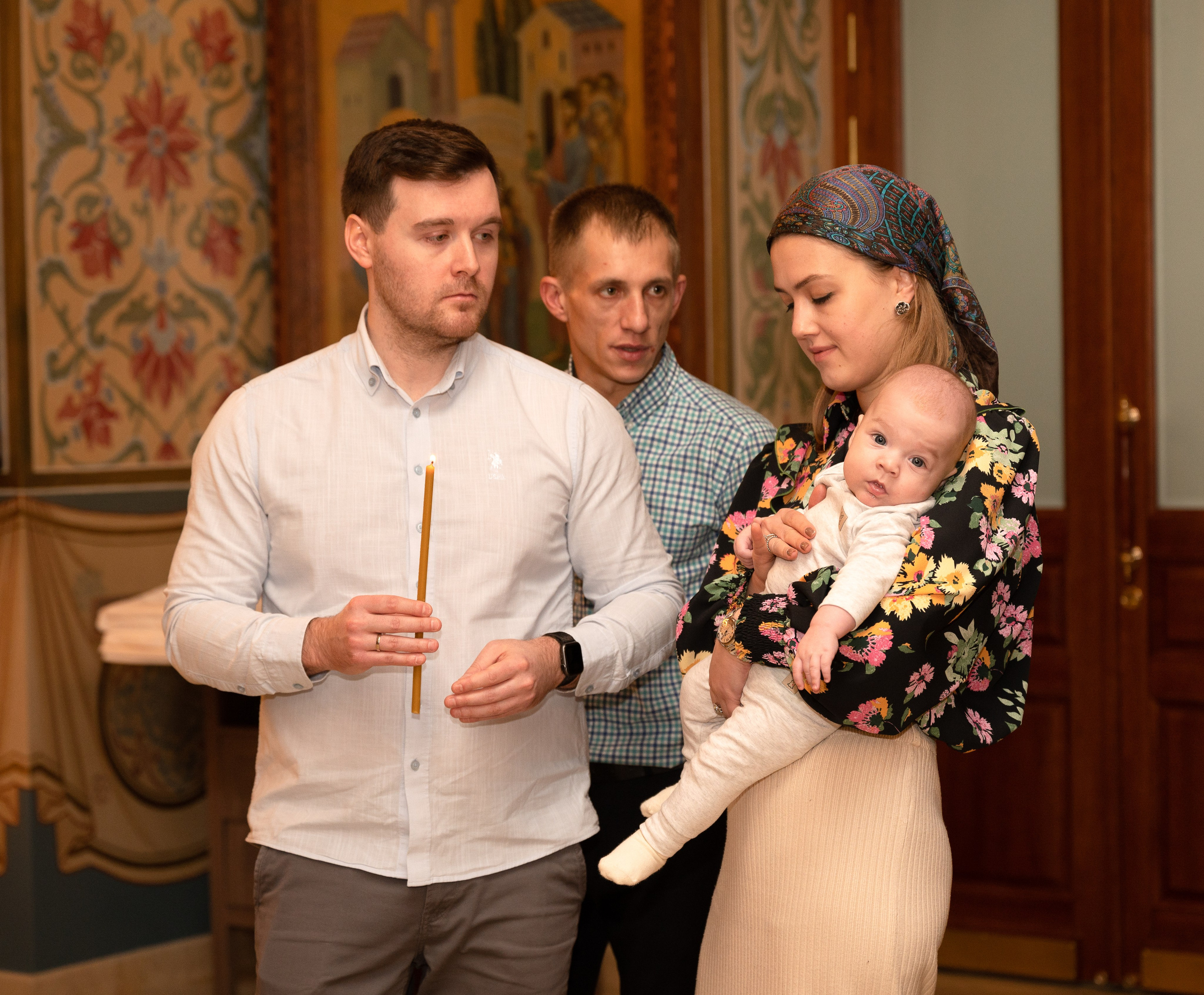 Таинство крещения. Свадебный видеограф в Москве Никонова Анна