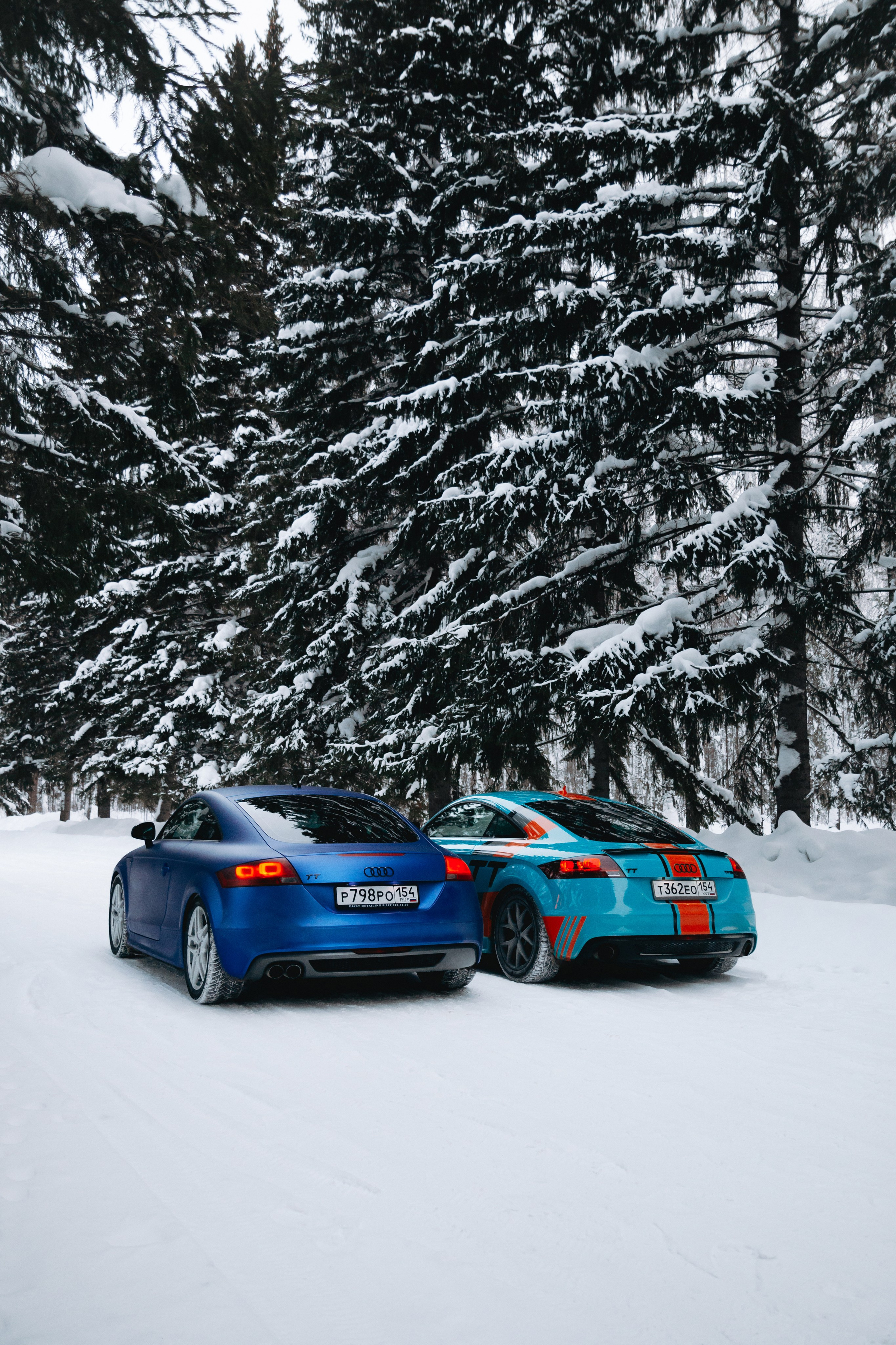 Audi TT shades of blue. Автомобильный фотограф и видеограф в Новосибирске|Александра Косухина