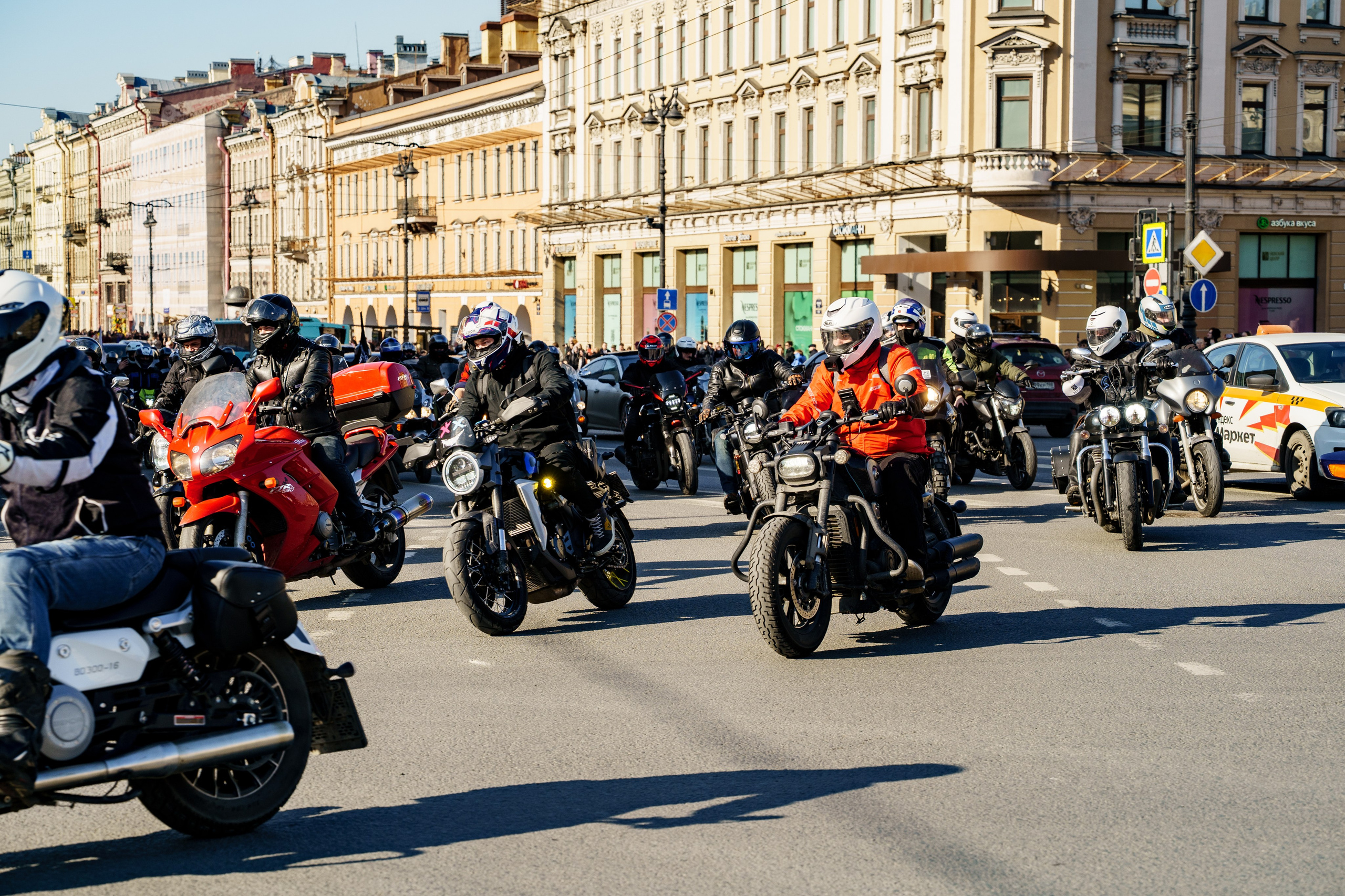 Прохват мотоклуба Norman Riders ч.1. Концертный и репортажный фотограф в Санкт-Петербурге Слава Пахомов