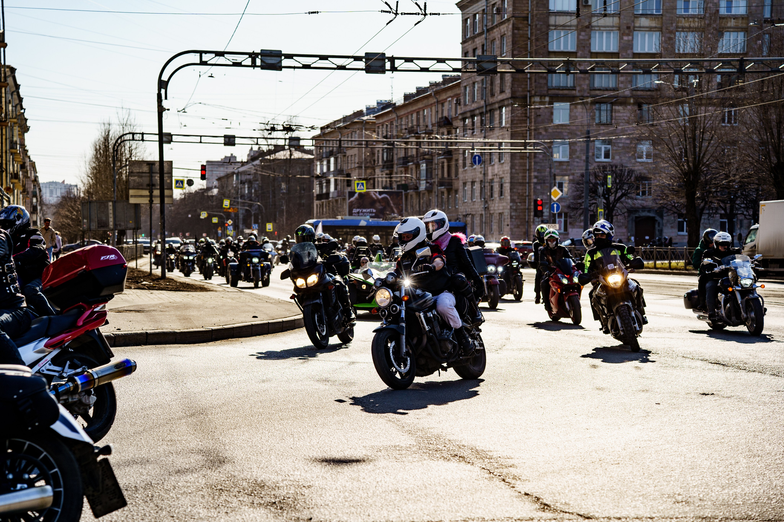 Прохват мотоклуба Norman Riders ч.1. Концертный и репортажный фотограф в Санкт-Петербурге Слава Пахомов